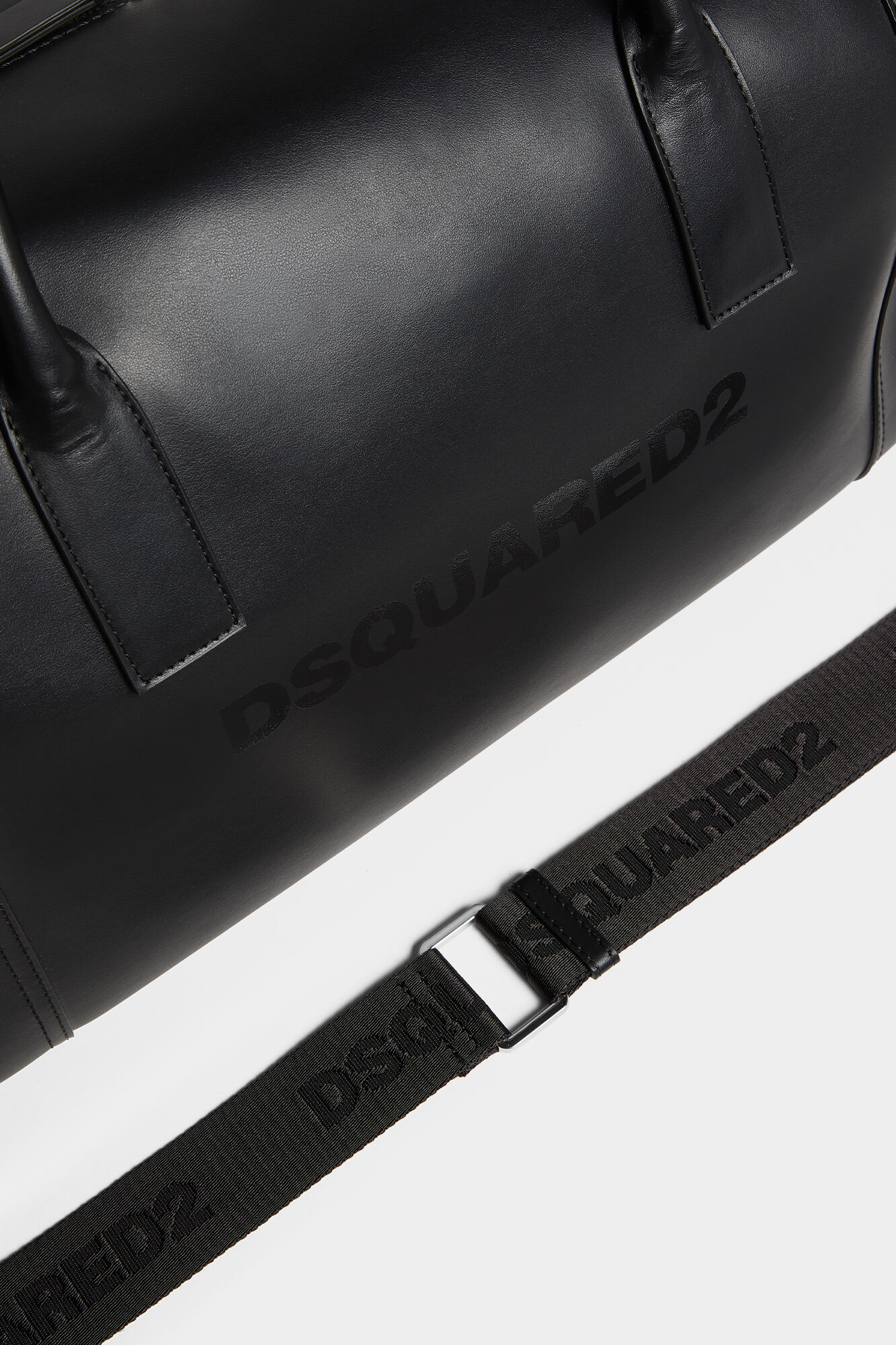 Deep Black Duffle Bag