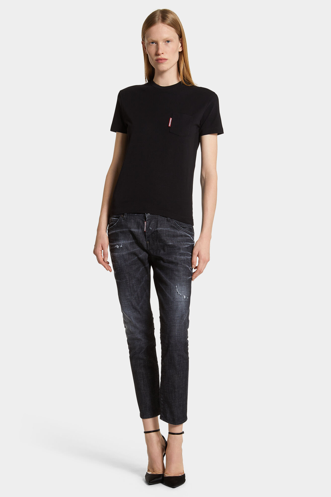 Black Easy Wash Cool Girl Jeans
