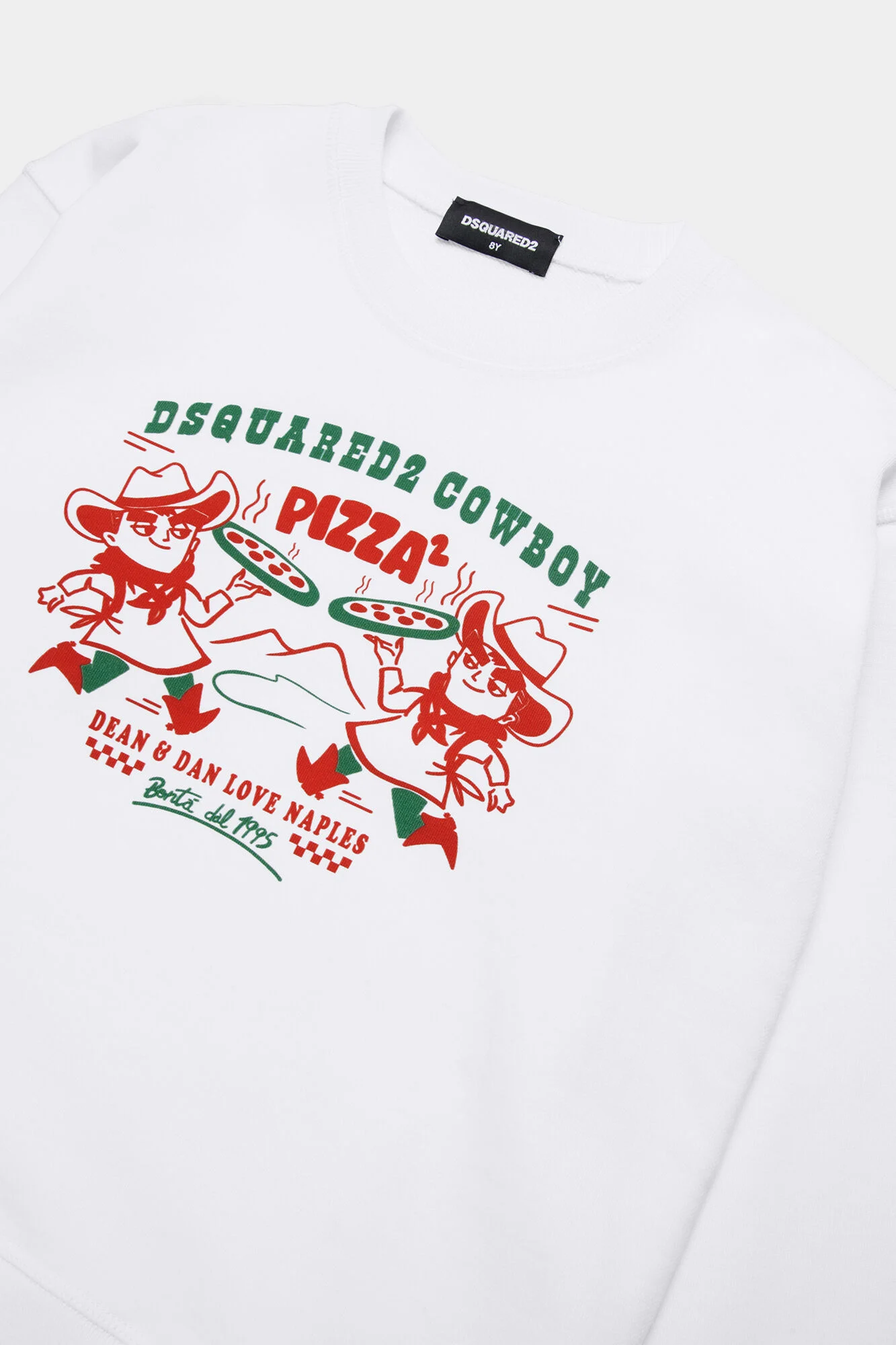 D2Kids Junior Cowboy Pizza Sweatshirt