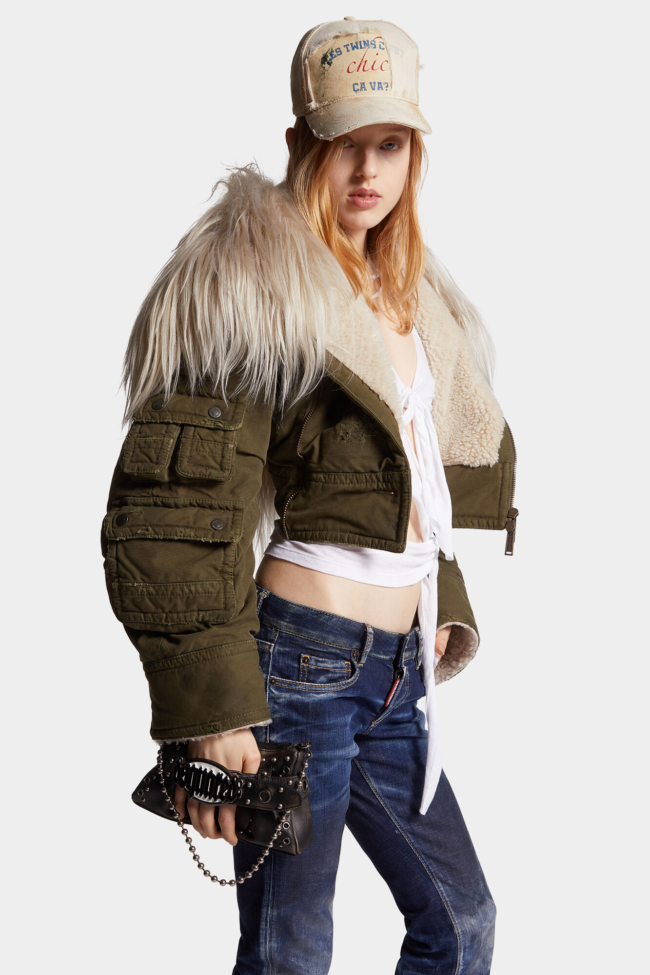 Gothic Dsquared2 Belt Clutch