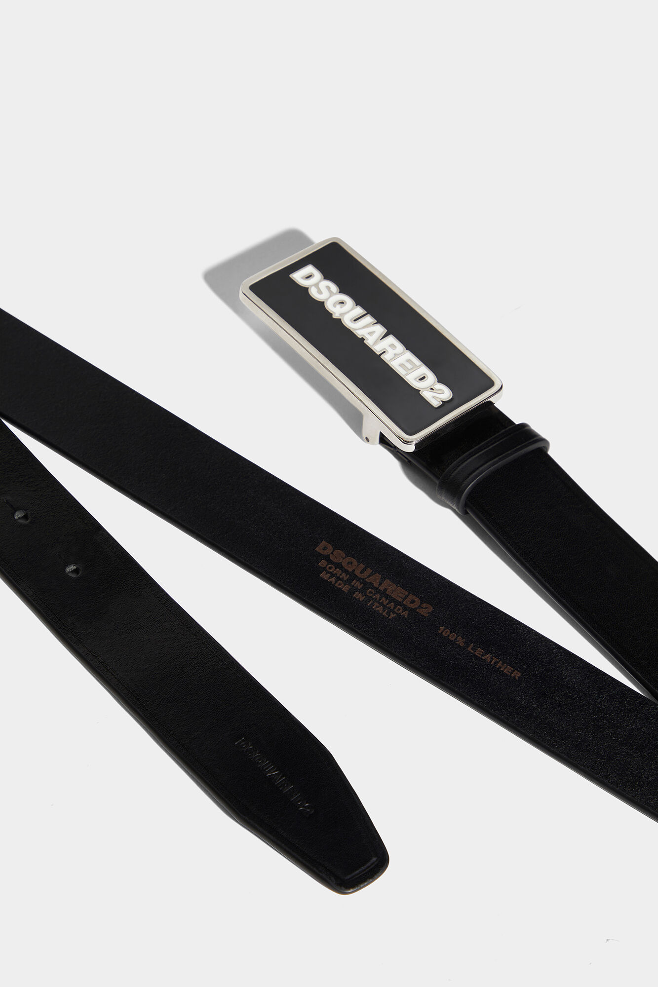 Dsquared2 Logo Plaque Belt