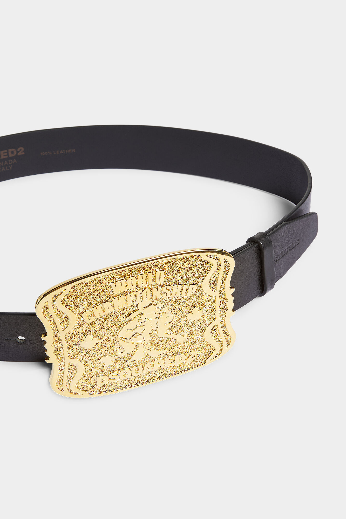 Dsquared2 Boxeur Plaque Belt