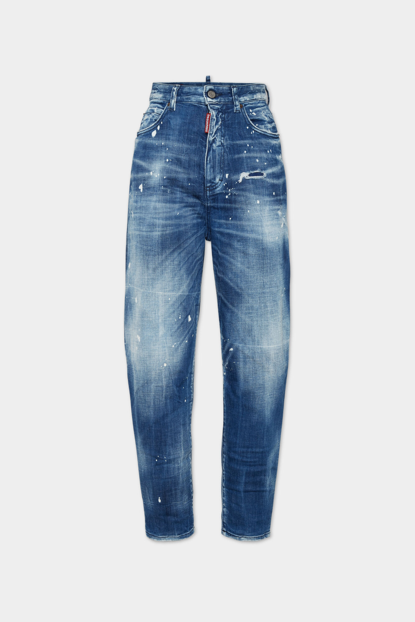 Medium Filo Blu Wash 80'S Jeans