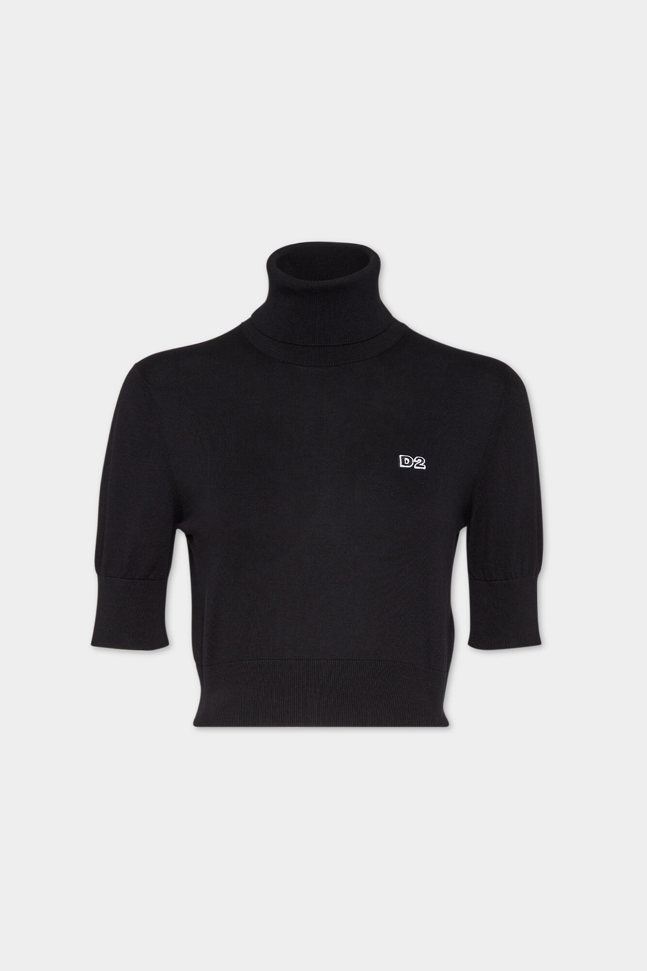 Cropped D2 Turtleneck