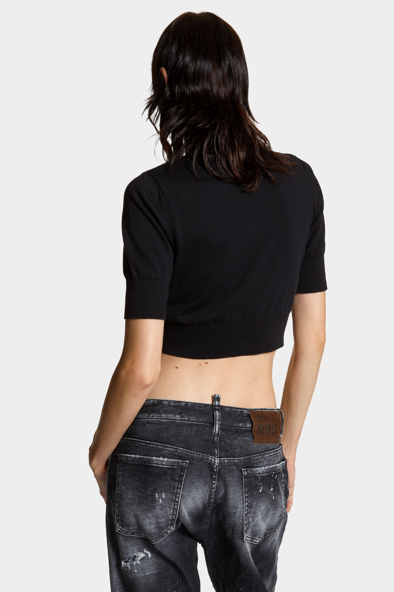 Cropped D2 Turtleneck