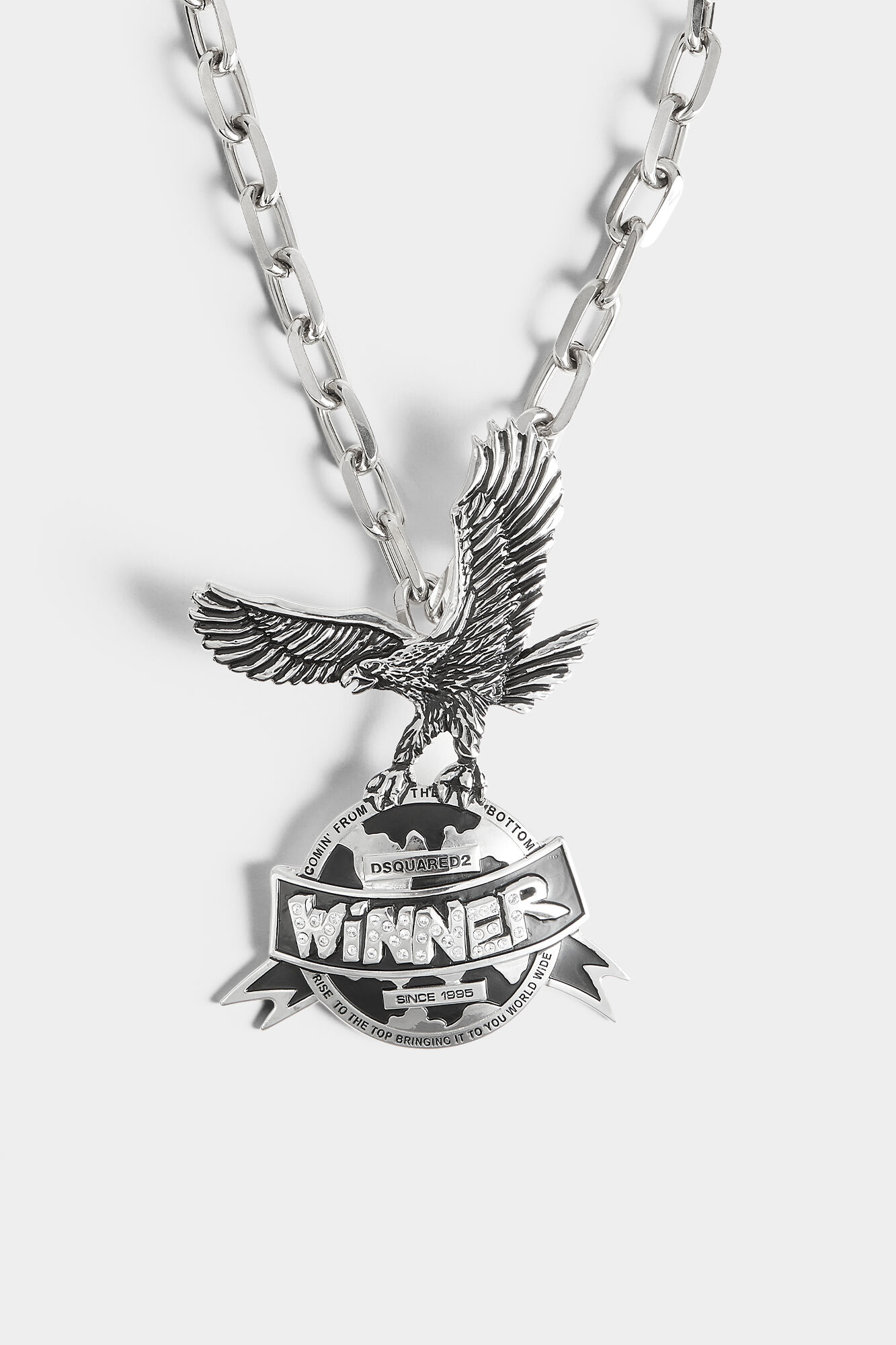 Chain Me Eagle Pendant Necklace