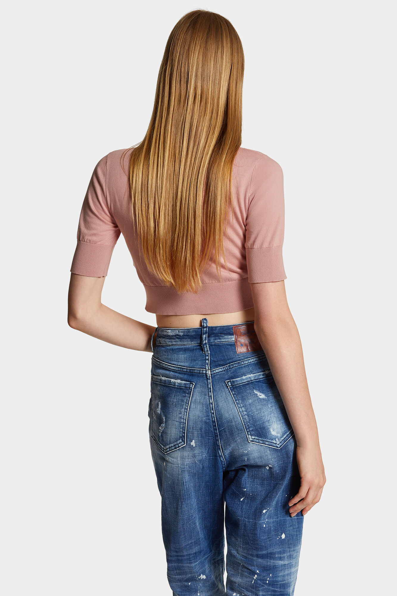 Cropped D2 Turtleneck