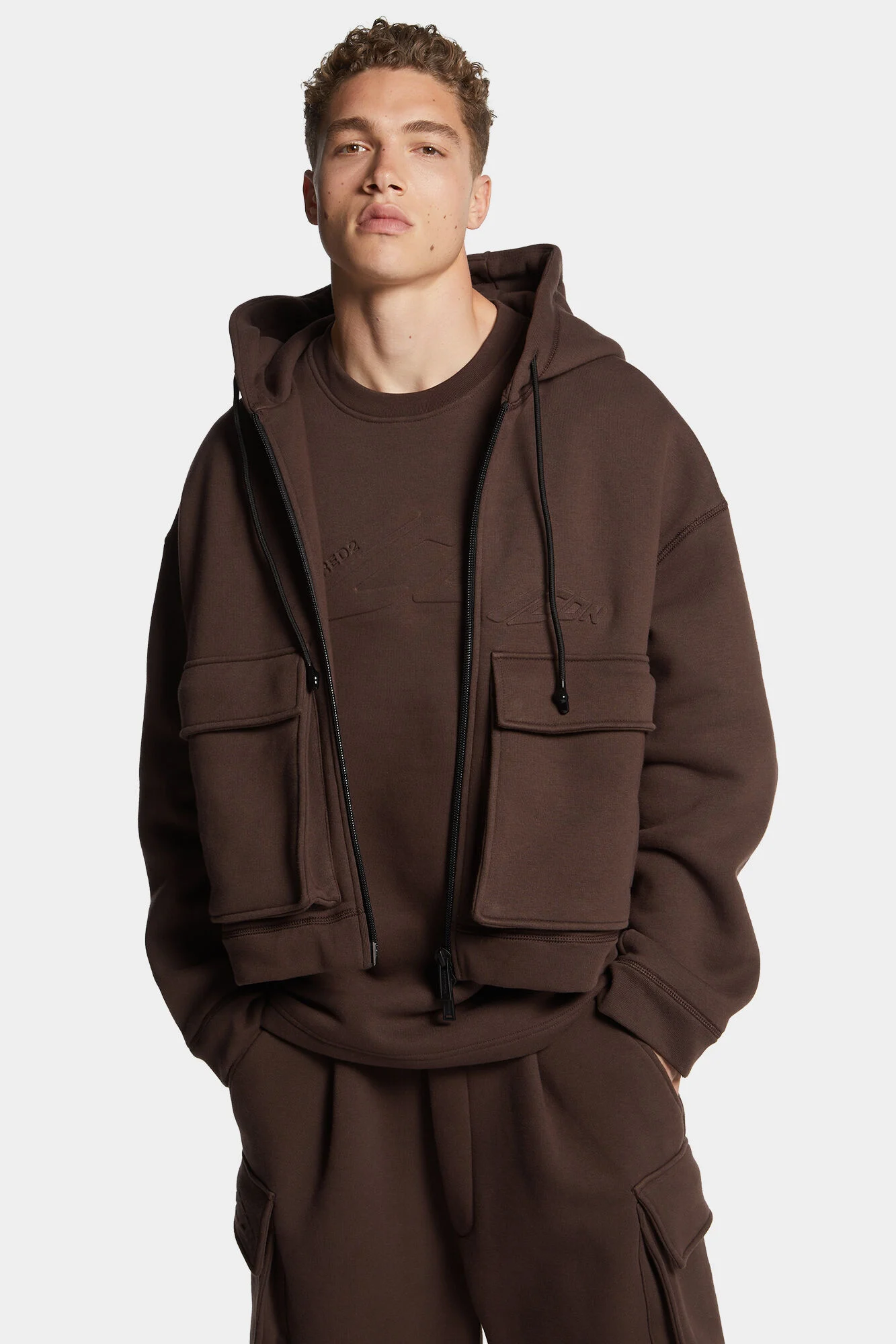 Icon New Generation Balloon Cargo Zip Hoodie