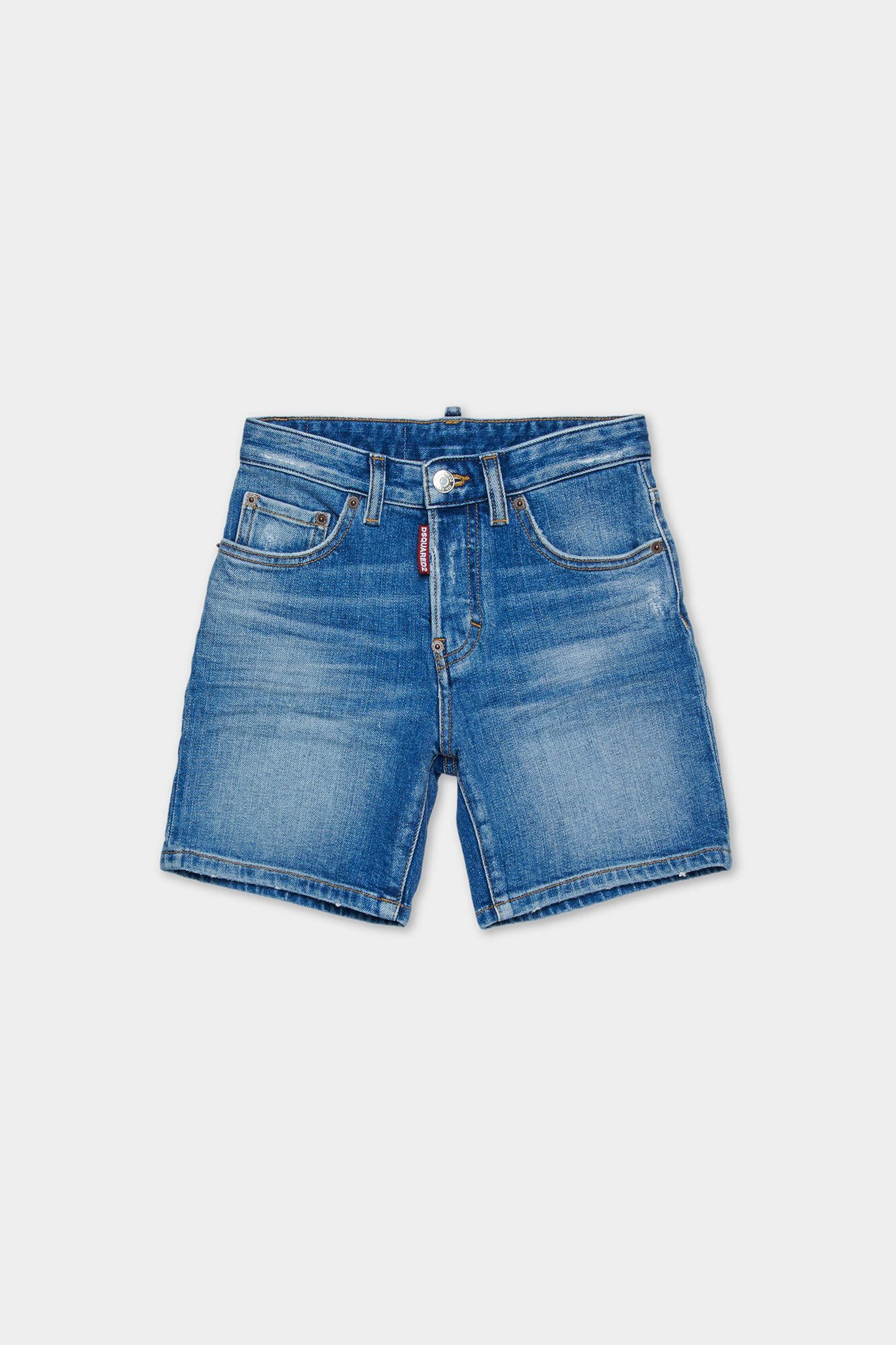 D2Kids Junior Medium Preppy Wash Jean Shorts