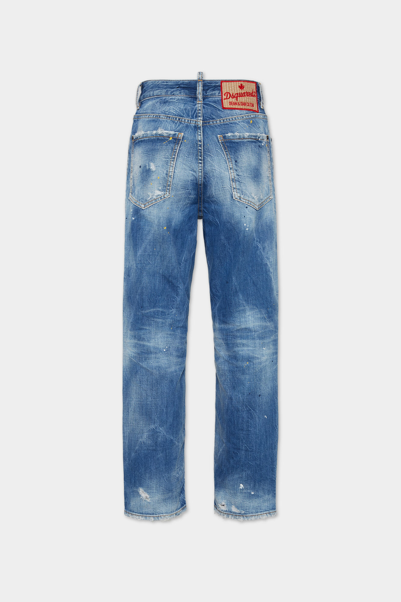 Light Clean Baby Blue Wash Boston Jeans