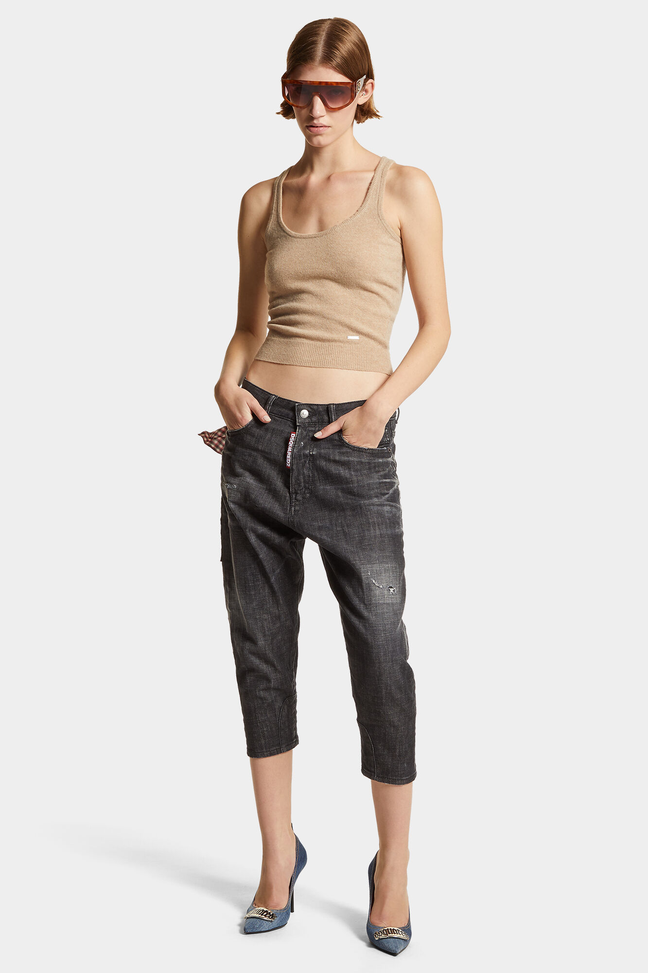 Black Easy Wash Baby Carpenter Jeans