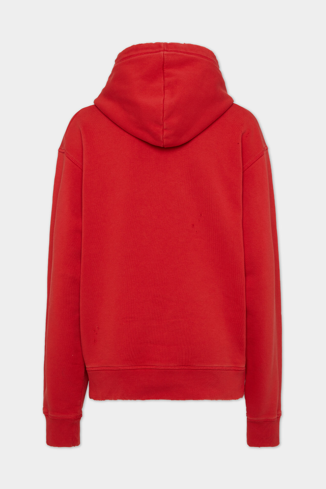 Washed And Destroyed Just Right Fit Hoodie