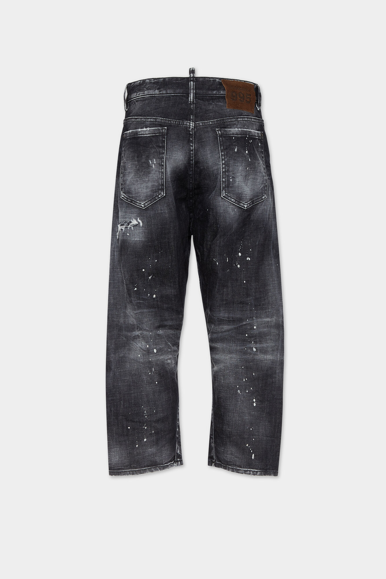 Black Rocky Mountains Wash Kawaii Jeans