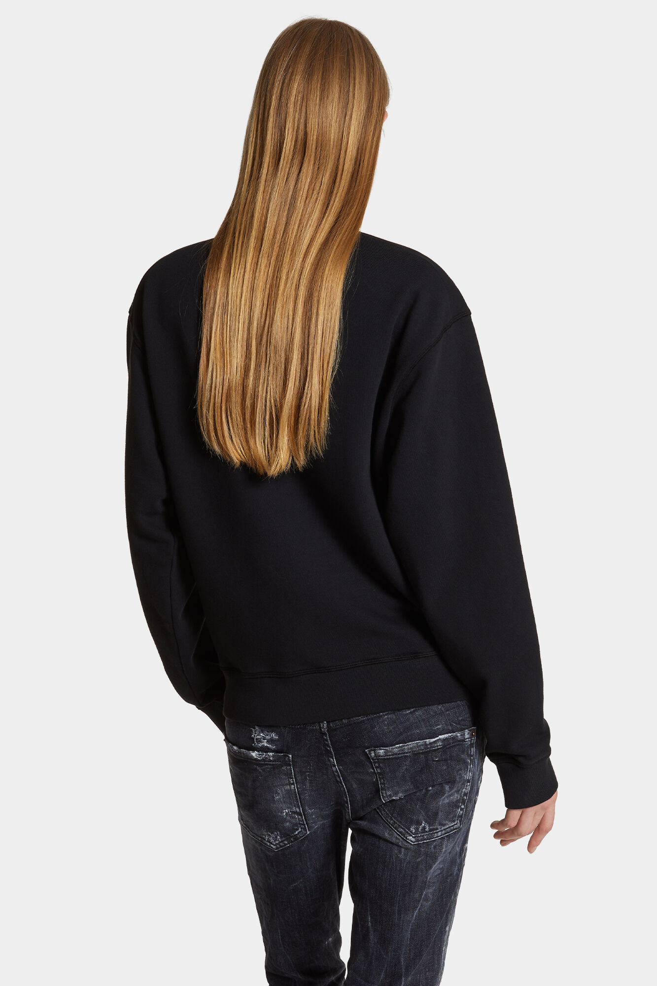 Dyed Just Right Fit Doodle Sweatshirt
