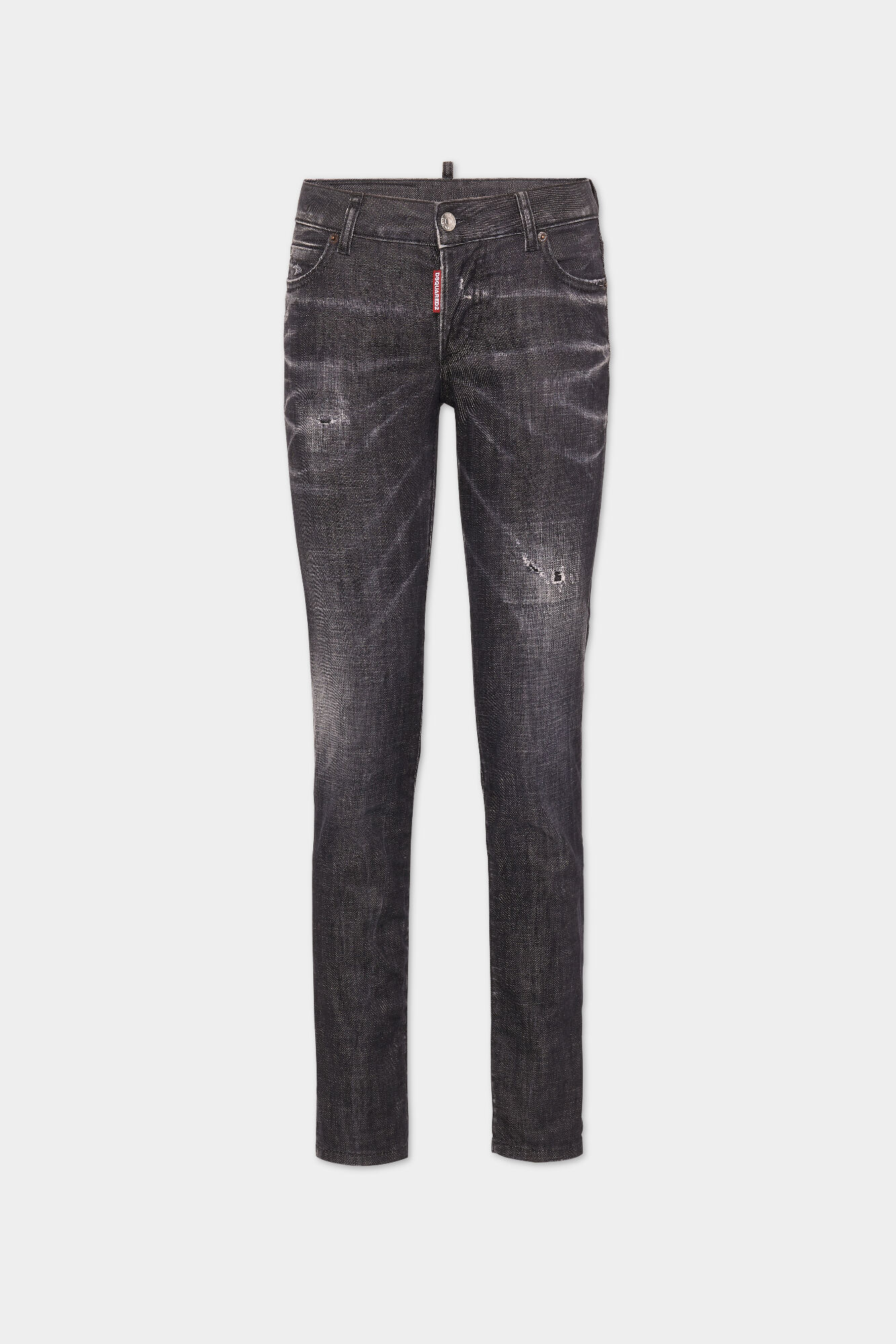 Black Easy Wash Medium Waist Jennifer Jeans