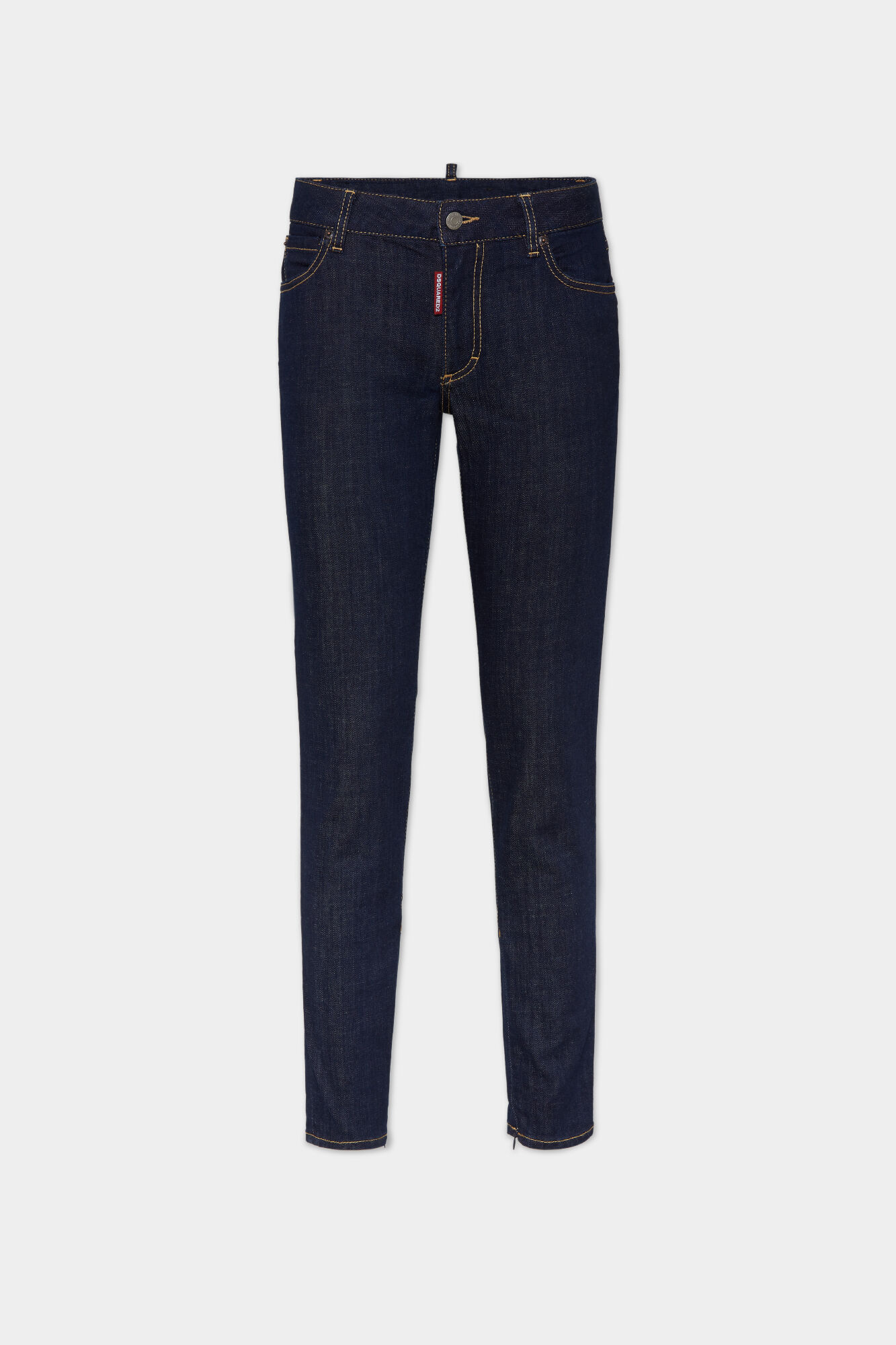 Dark Rinse Wash Medium Waist Twiggy Jeans