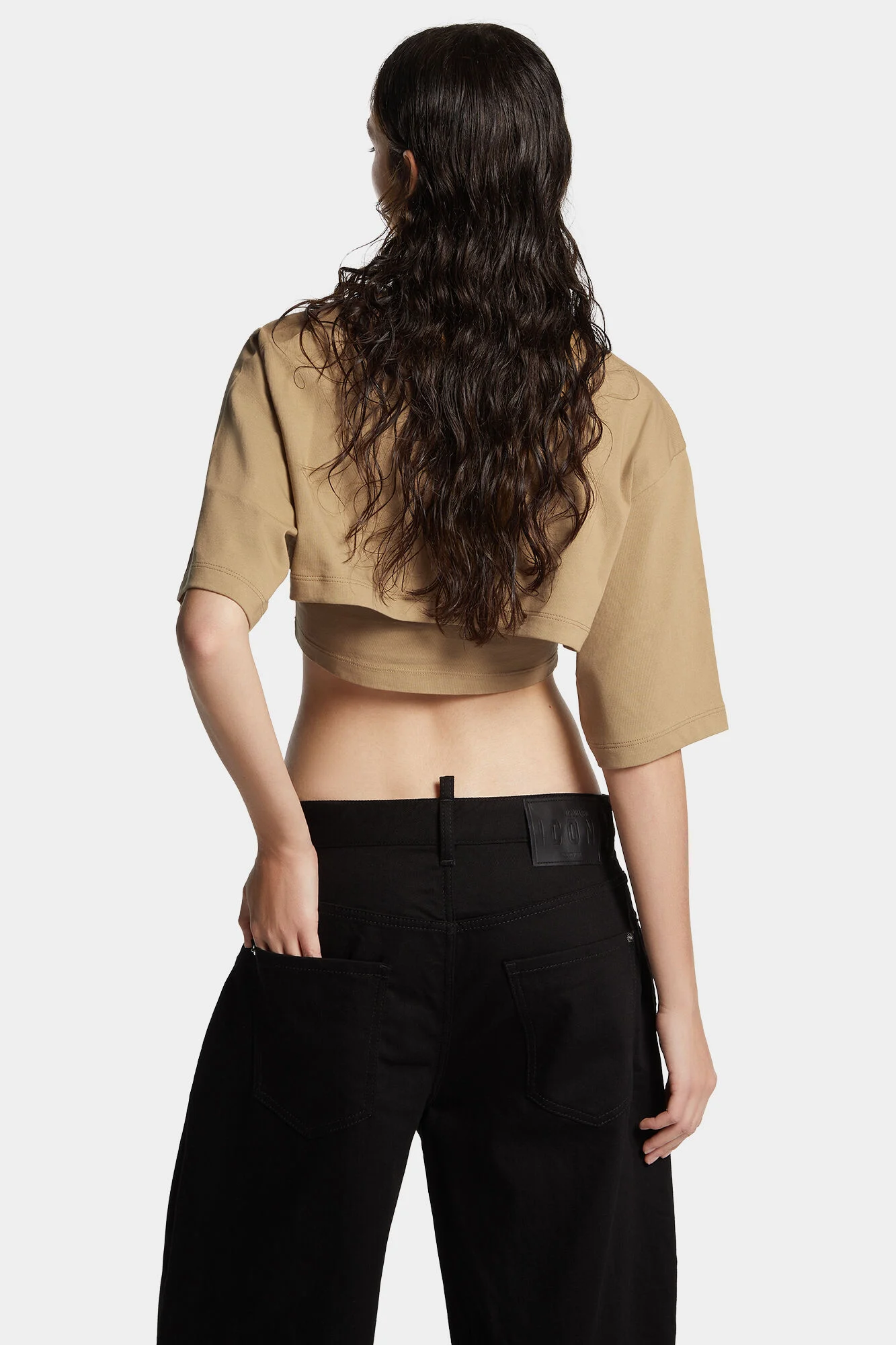 Cropped Loose Fit Icon New Generation T-Shirt