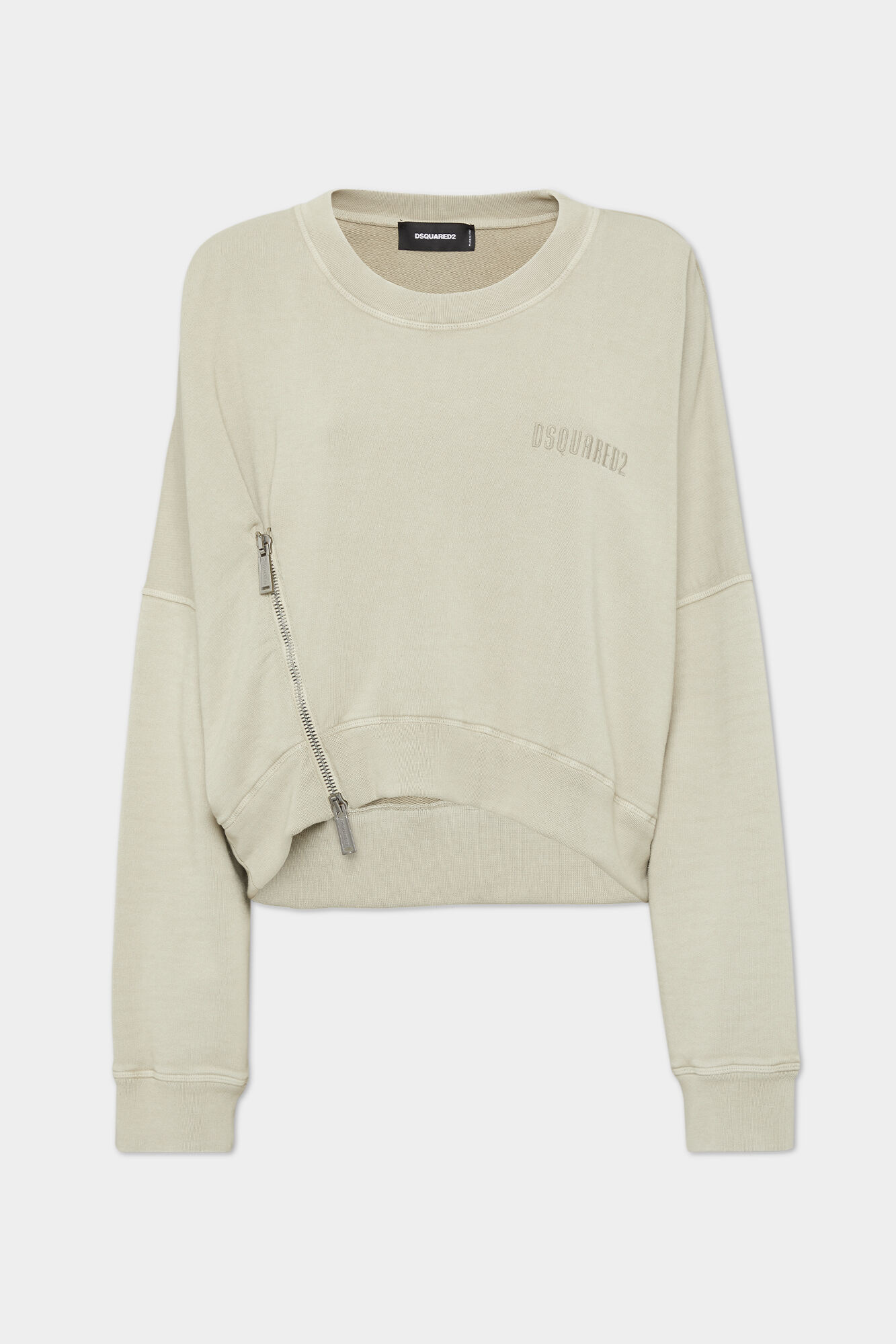 Fade Dyed Onion Cropped Sweatshirt