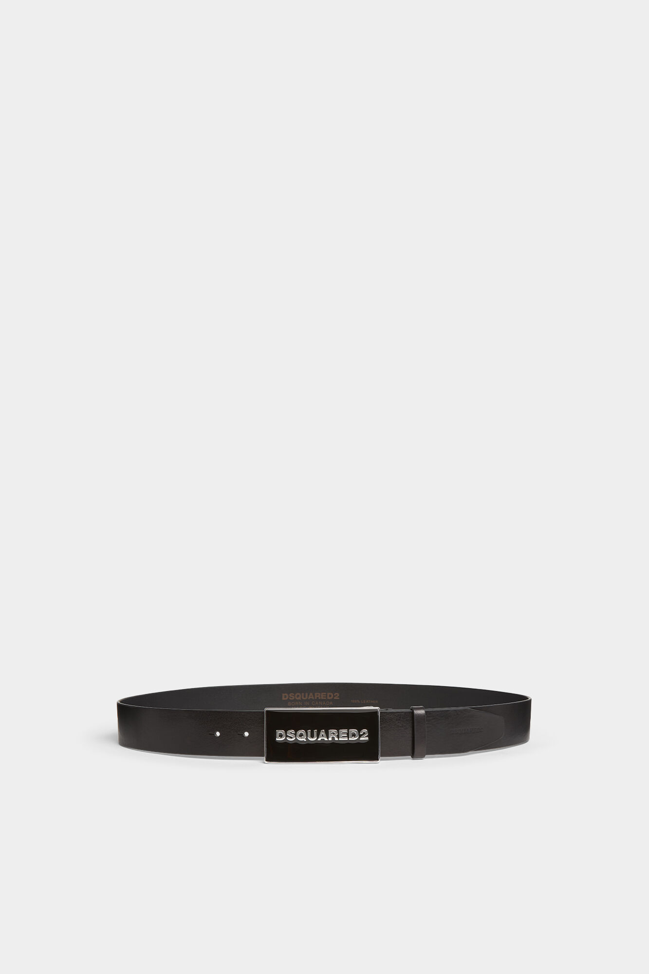 Dsquared2 Tonal Logo Plaque Belt