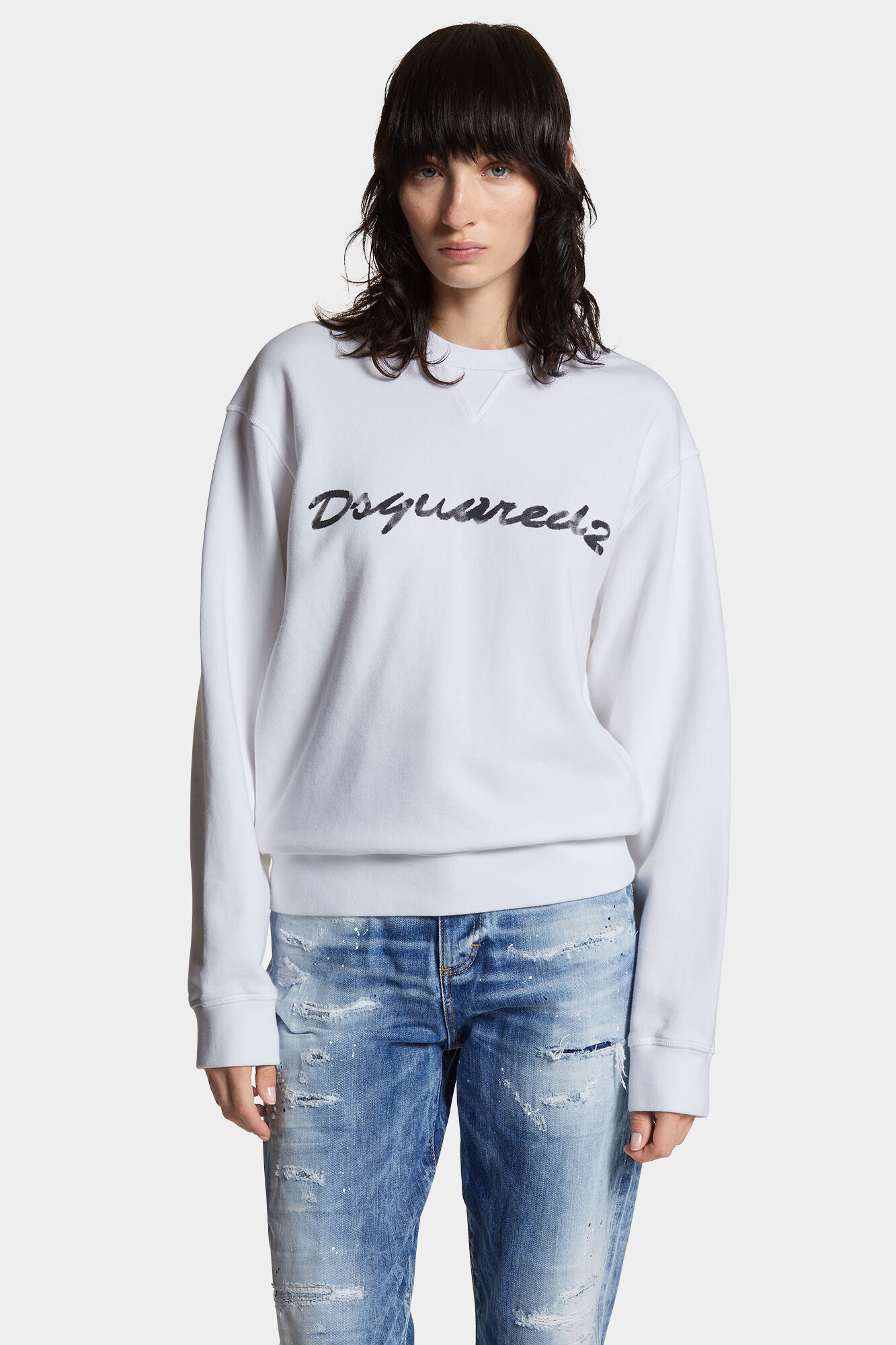 Dyed Just Right Fit Doodle Sweatshirt