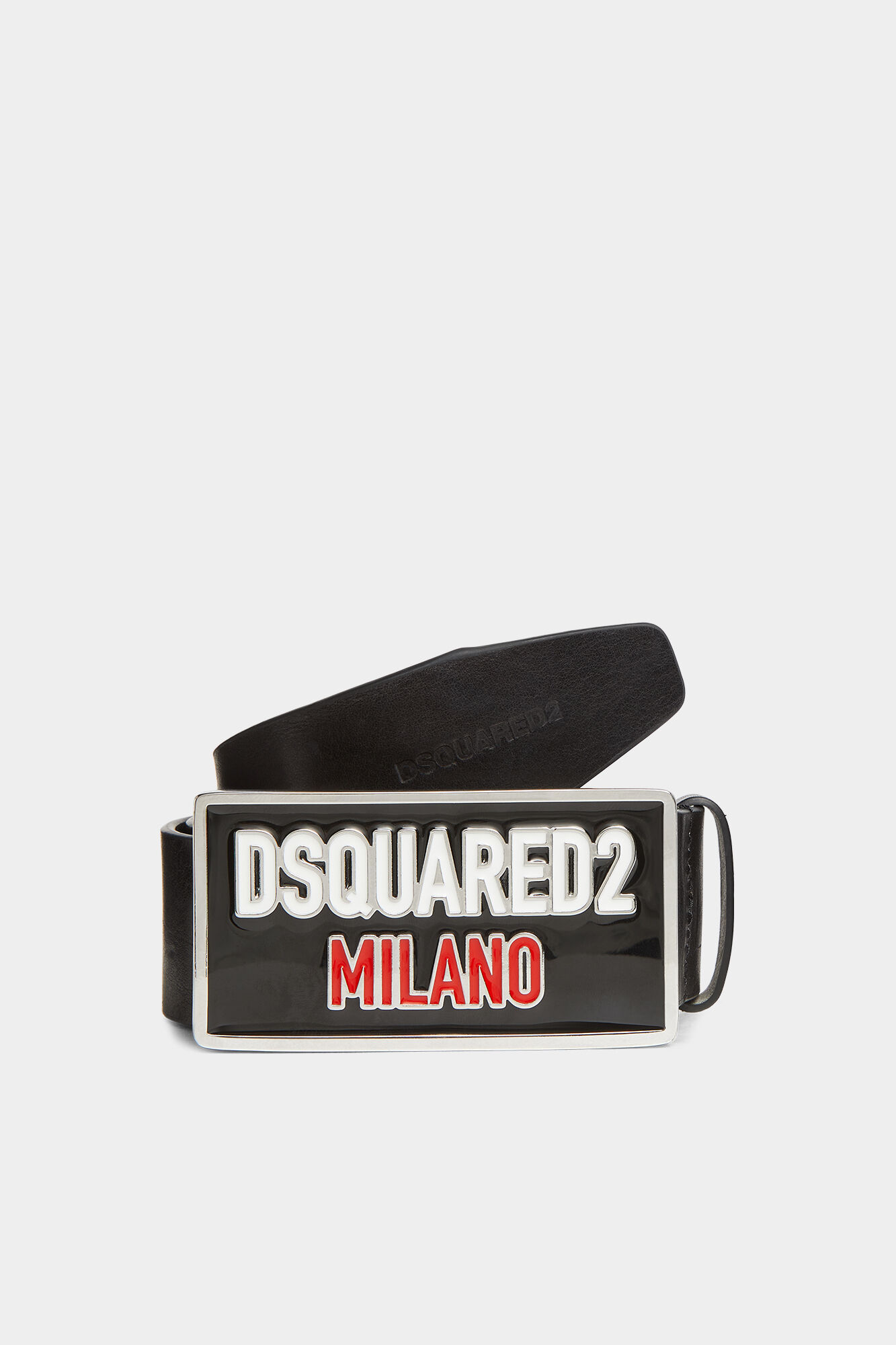 Dsquared2 Logo Plaque Belt