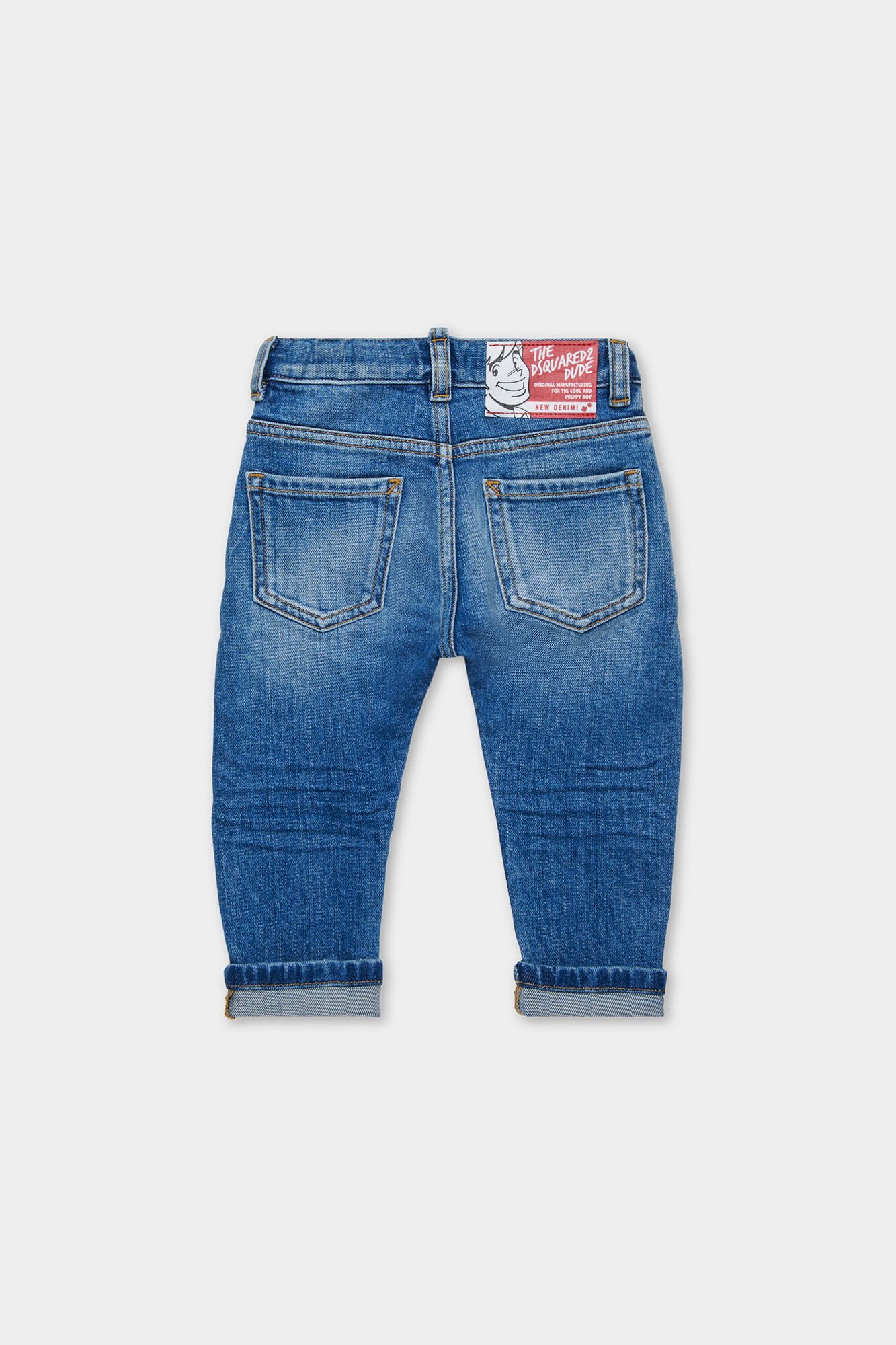 D2Kids Newborn Medium Preppy Wash Jeans