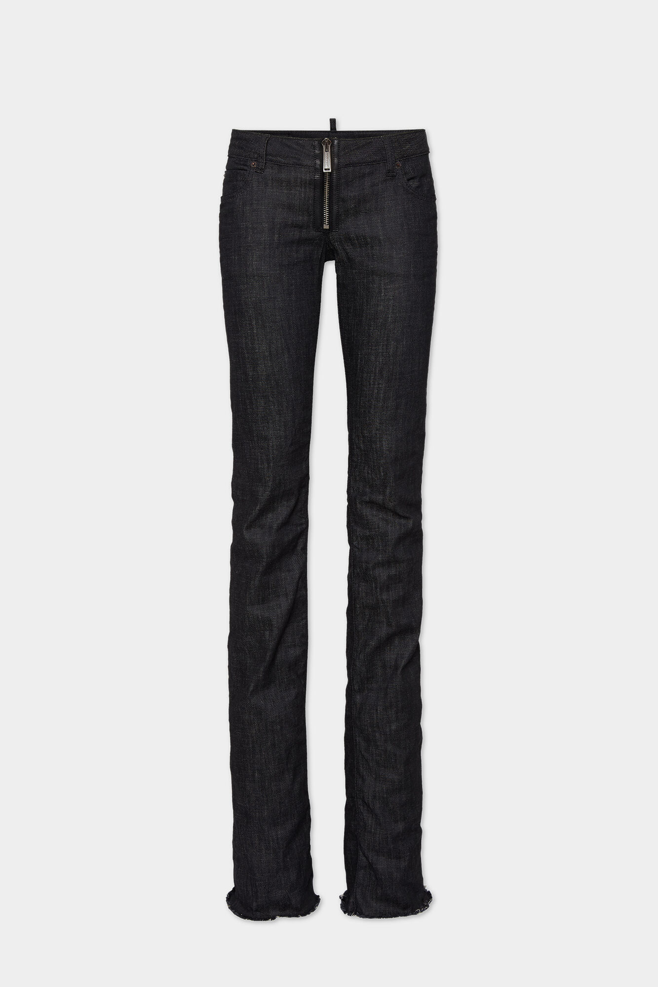 Black Rinse Wash Bootcut Sharpei Jeans