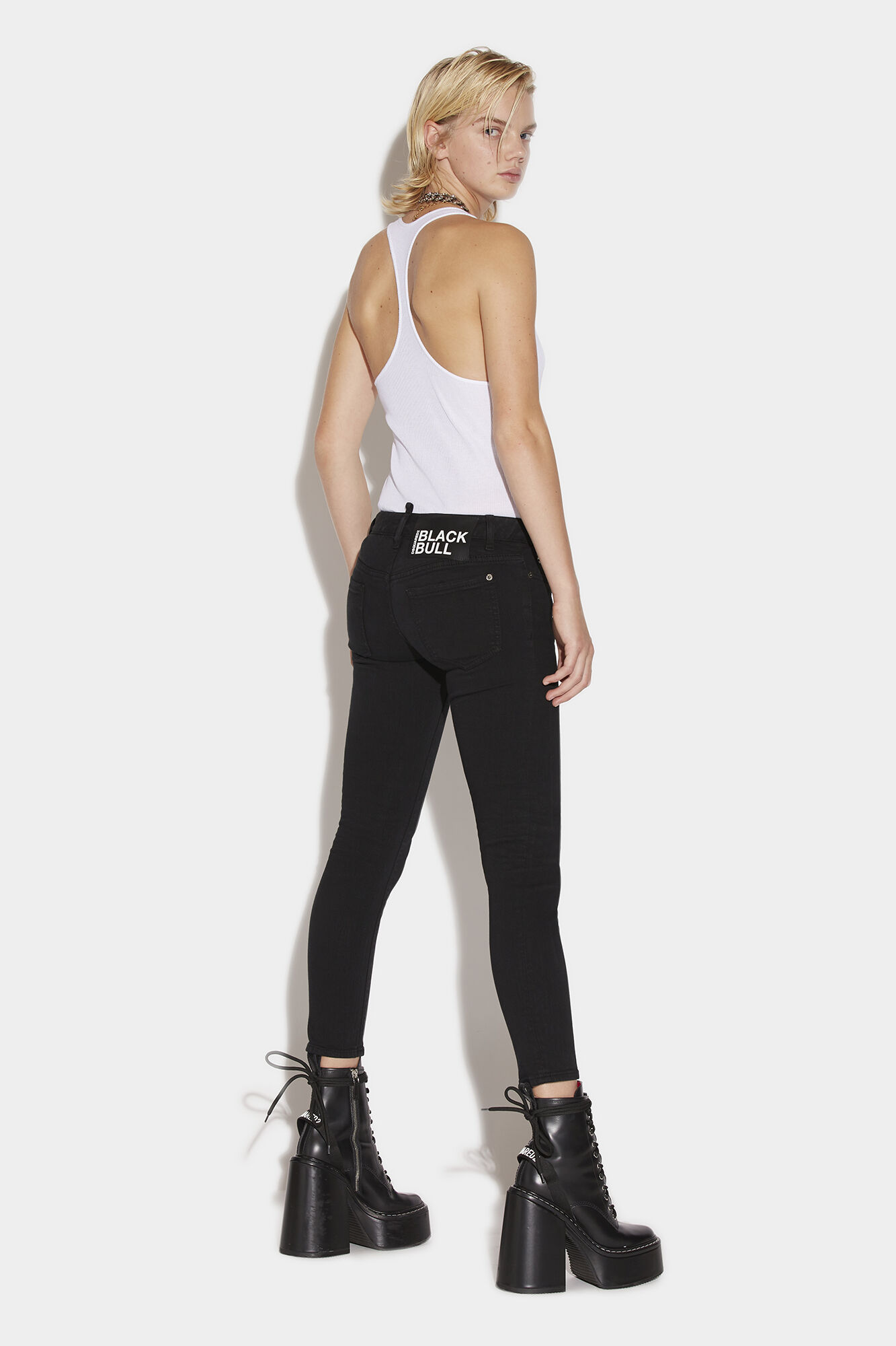 Black Bull Jennifer Cropped Jeans