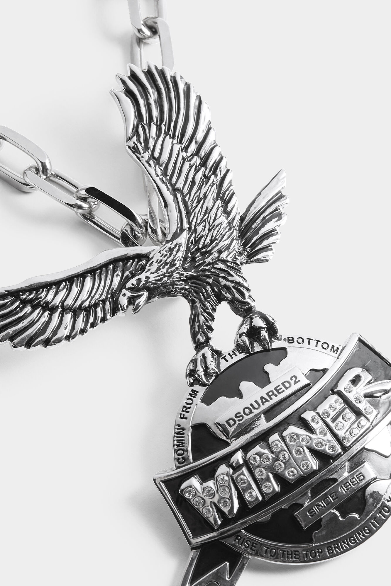 Chain Me Eagle Pendant Necklace