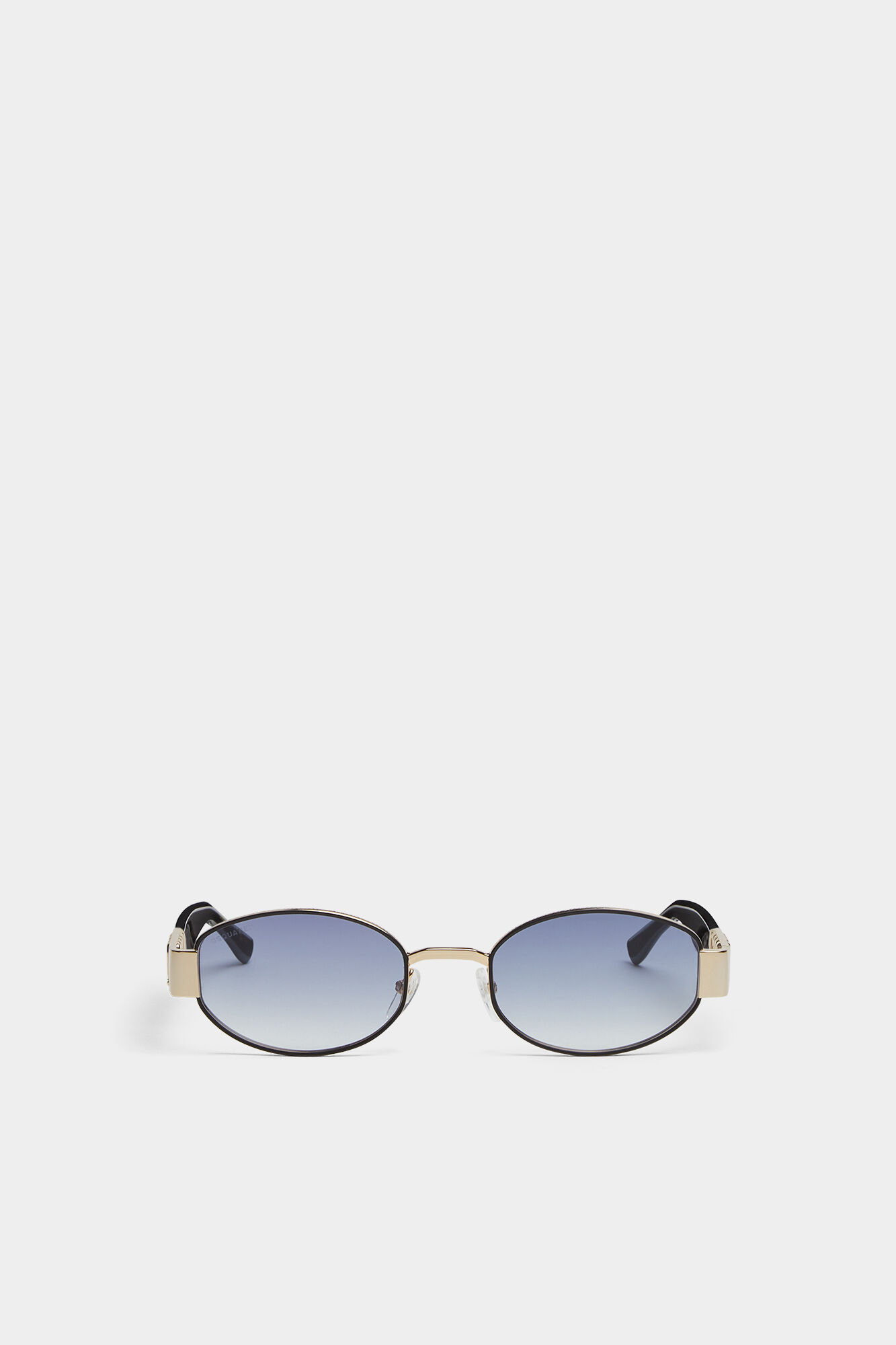 Hype Matte Gold Black Sunglasses