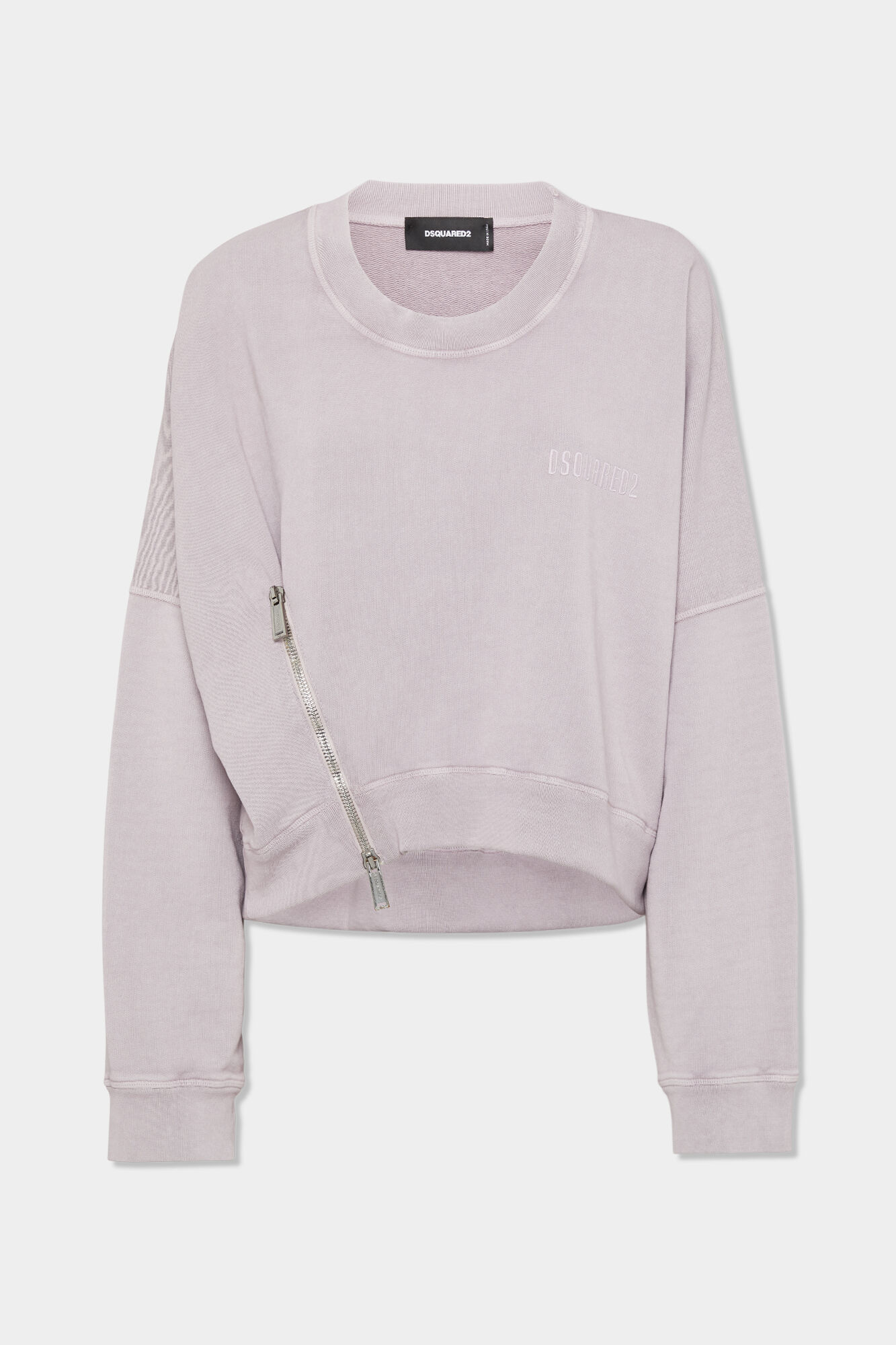 Fade Dyed Onion Cropped Sweatshirt