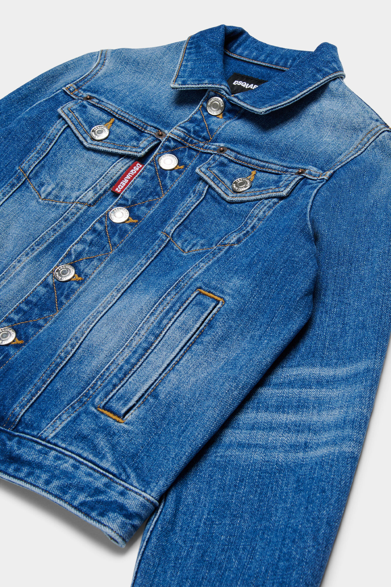 D2Kids Junior Medium Preppy Wash Jean Jacket