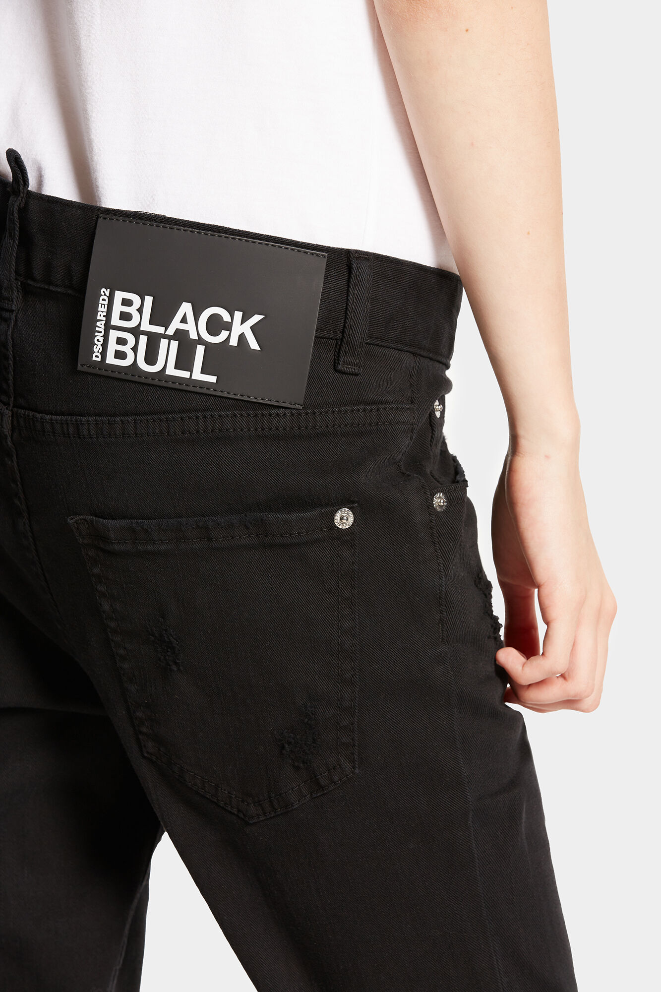 Dyed Ripped Cool Girl Jeans