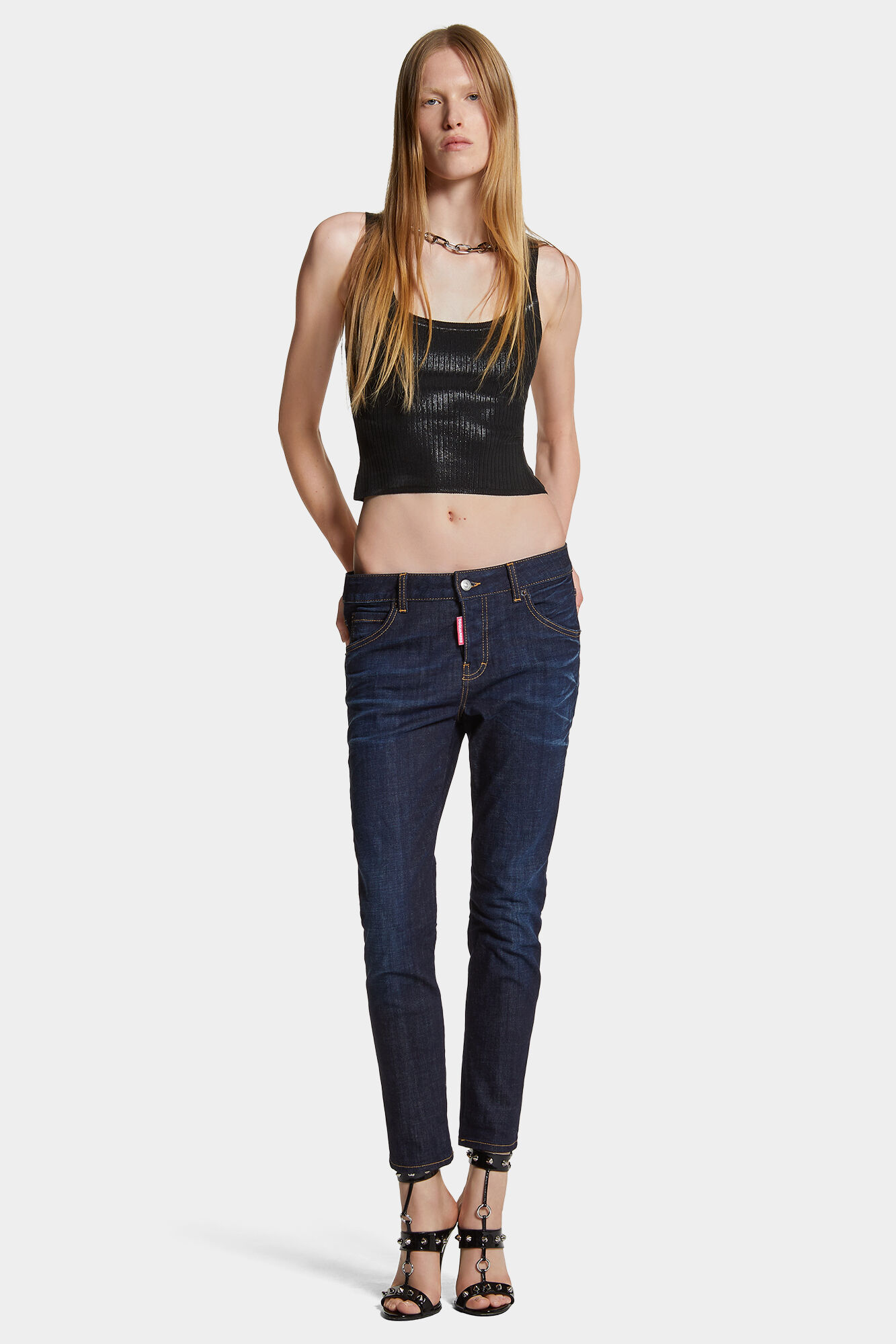 Dark 64 Wash Cool Girl Jeans