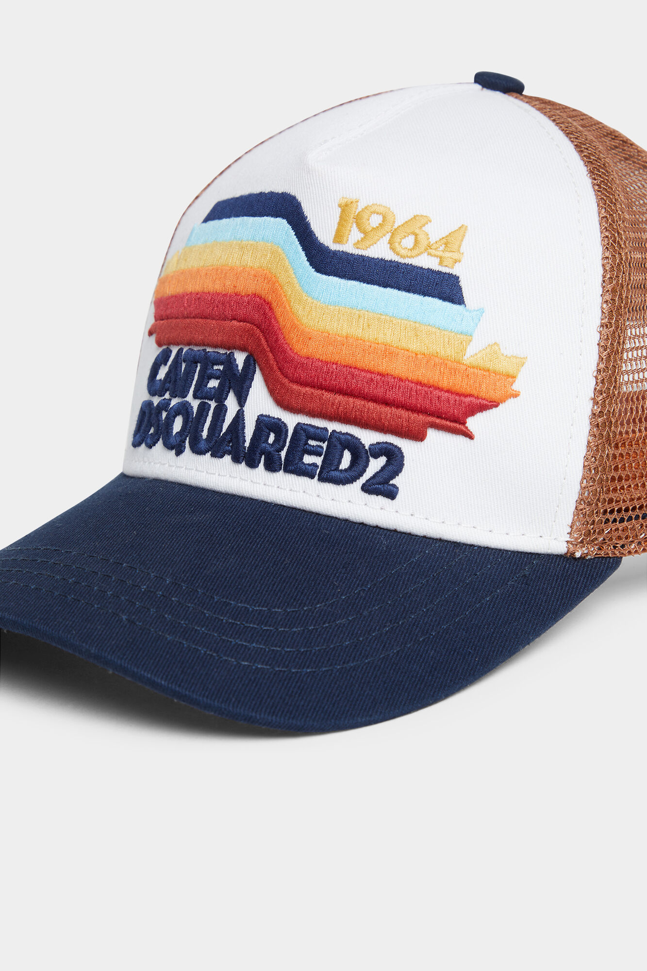 Dsquared2 Logo Embroidered Trucker Baseball Cap