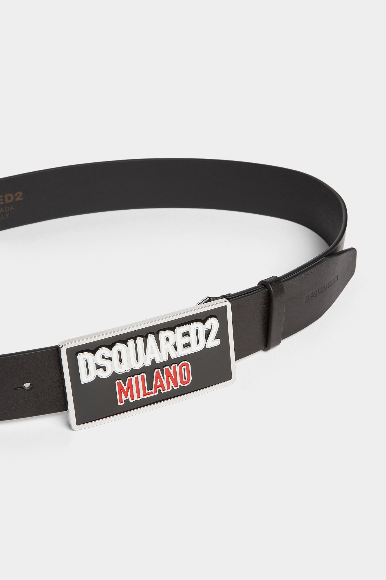 Dsquared2 Logo Plaque Belt
