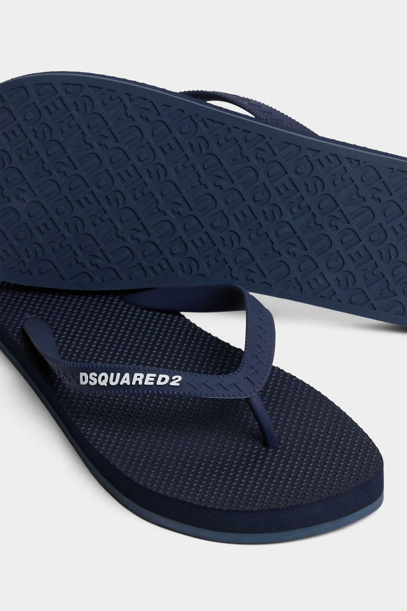 Dsquared2 Logo Flip Flops