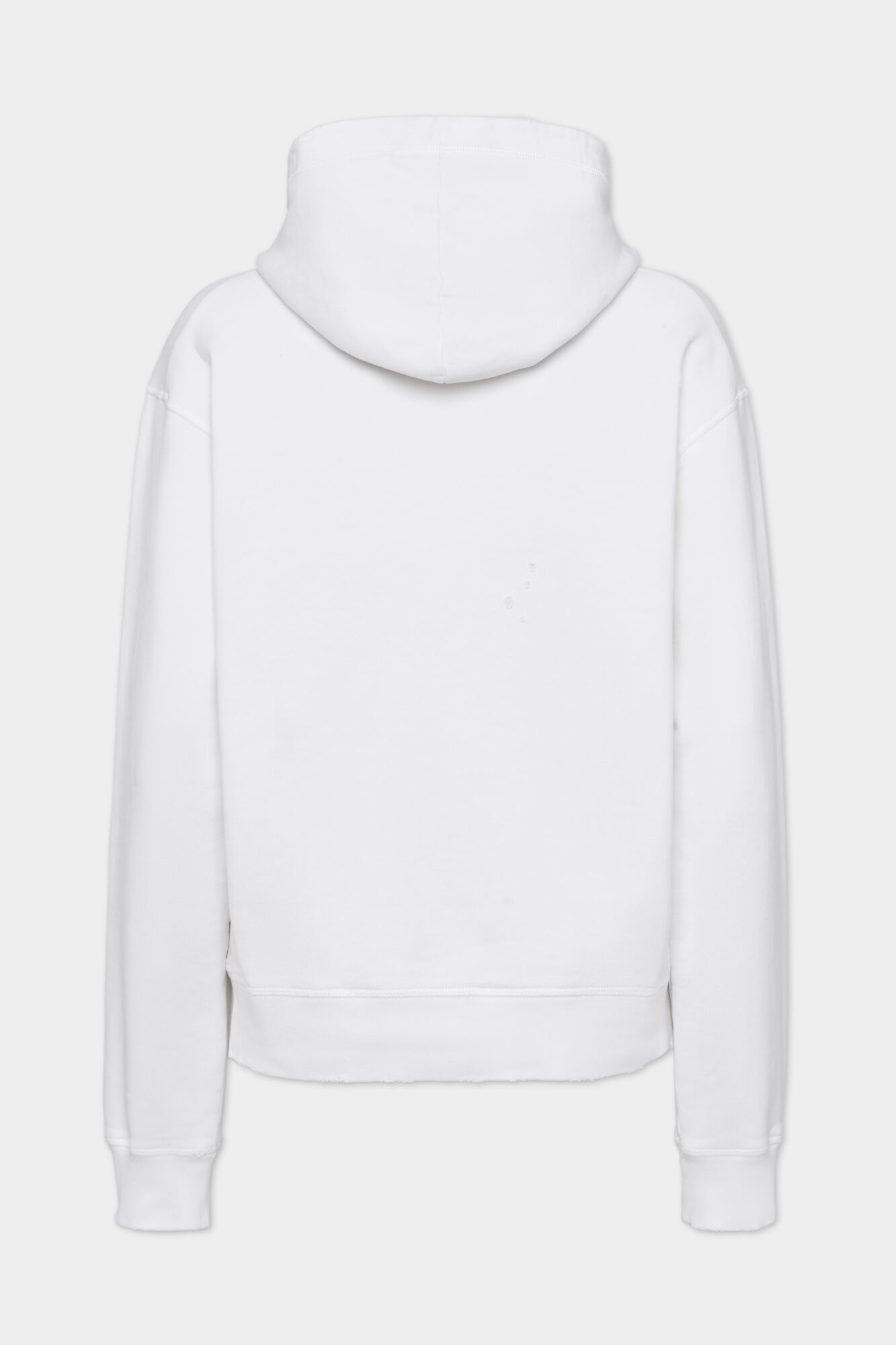 Washed And Destroyed Just Right Fit Hoodie