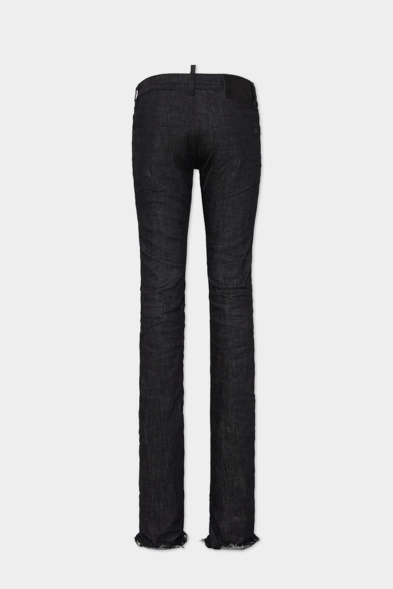 Black Rinse Wash Bootcut Sharpei Jeans