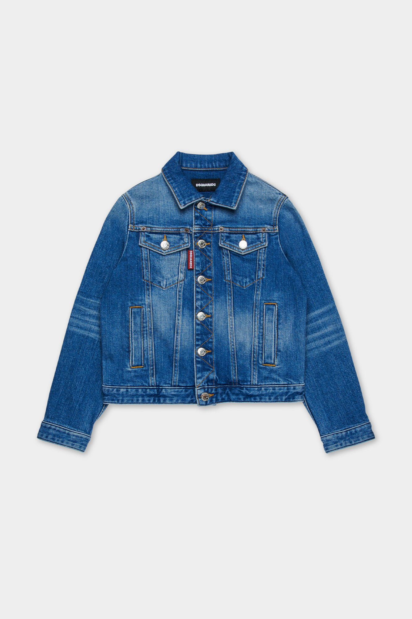 D2Kids Junior Medium Preppy Wash Jean Jacket