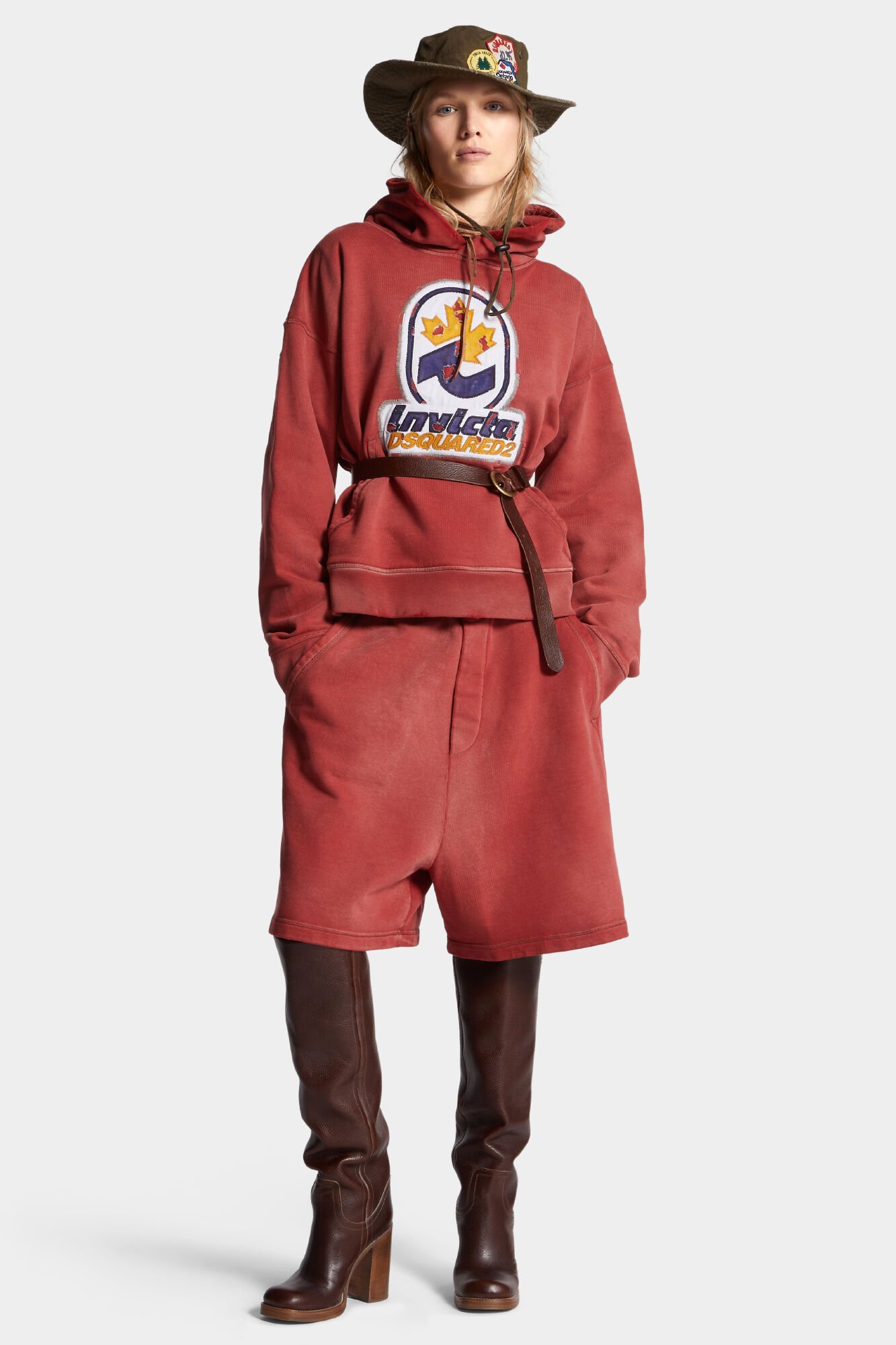 Dyed And Destroyed And Dirty Invicta NY Fit Hoodie