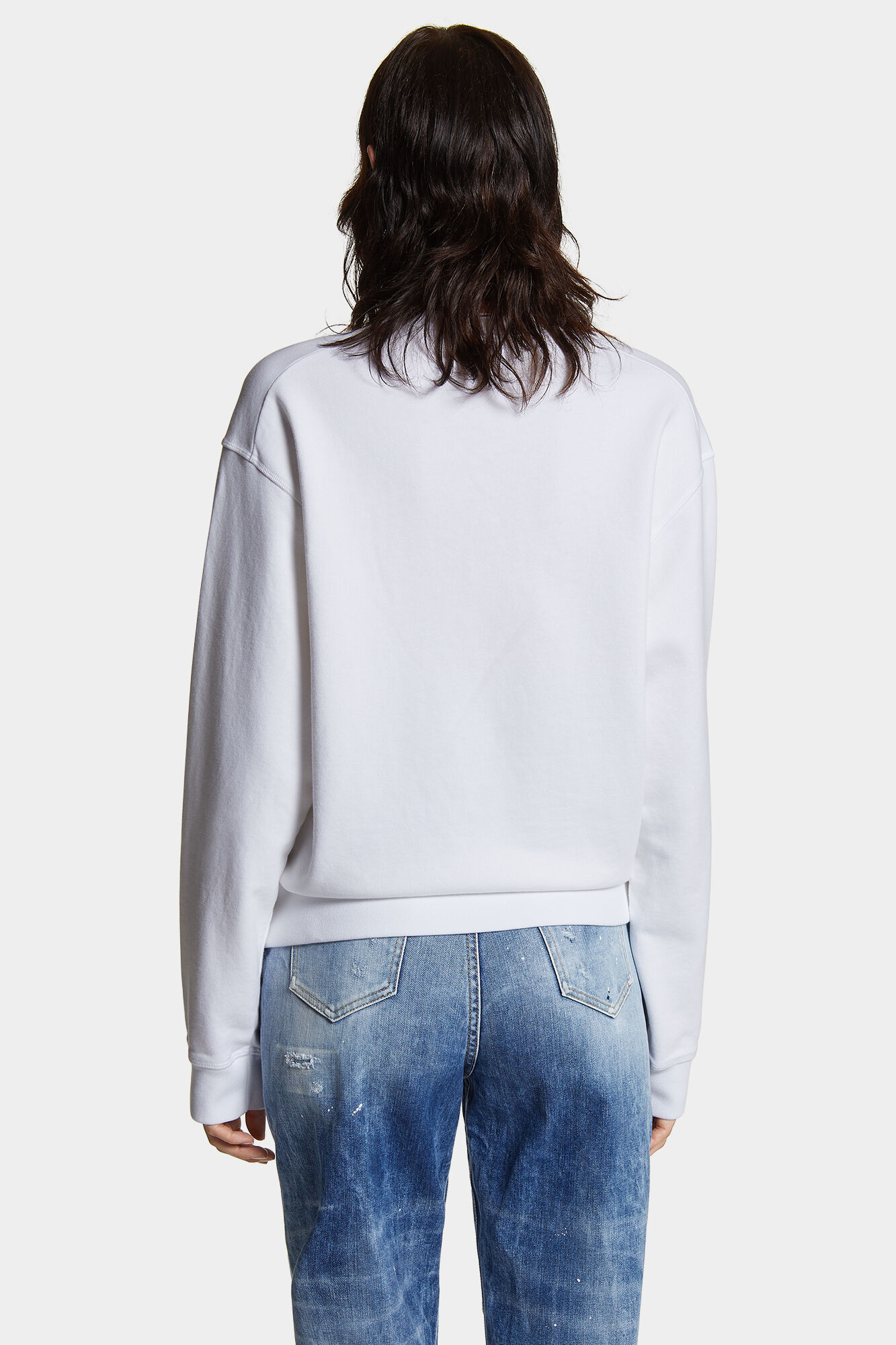 Dyed Just Right Fit Doodle Sweatshirt