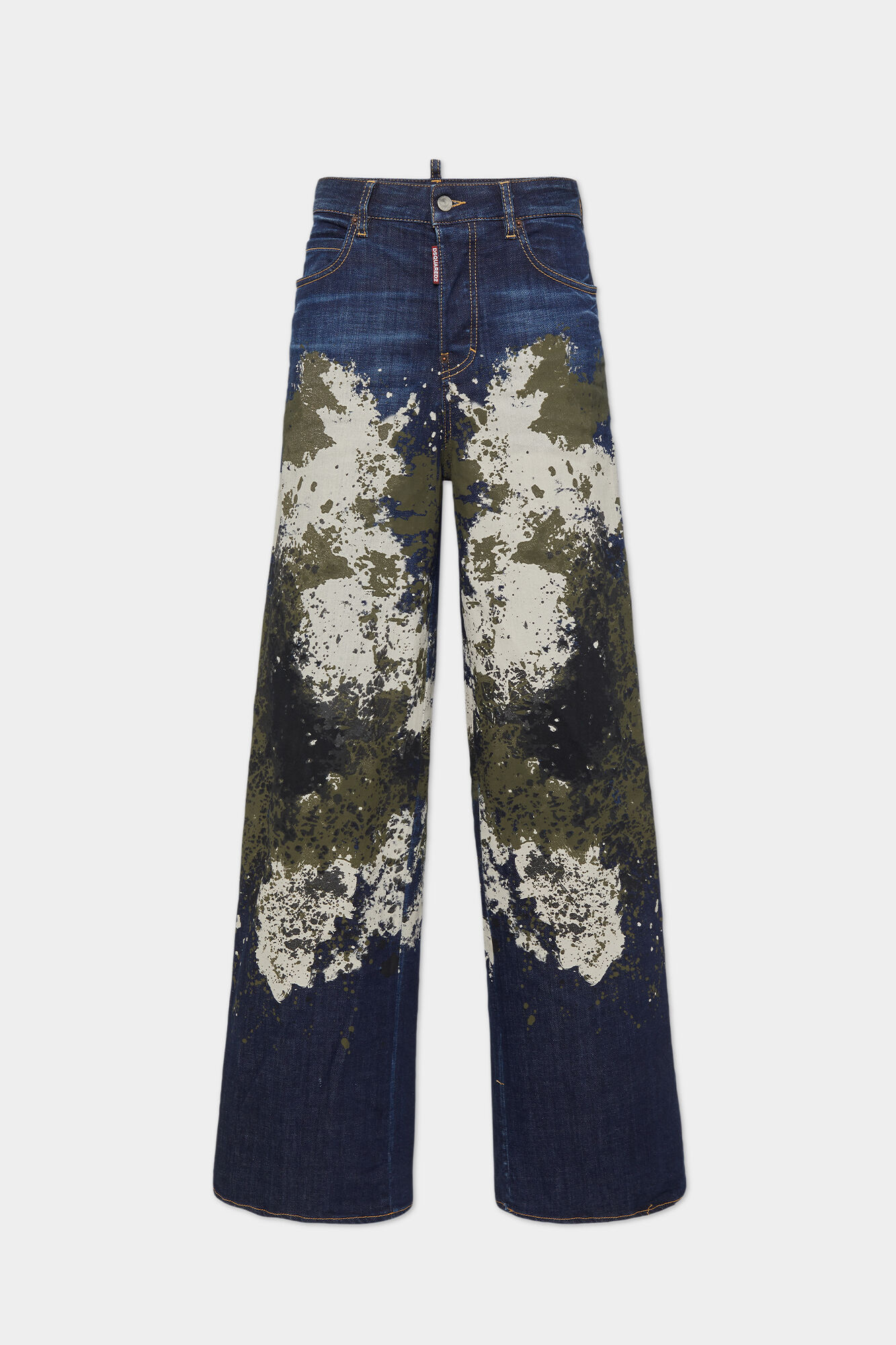Dark Urban Camo Wash Traveller Jeans