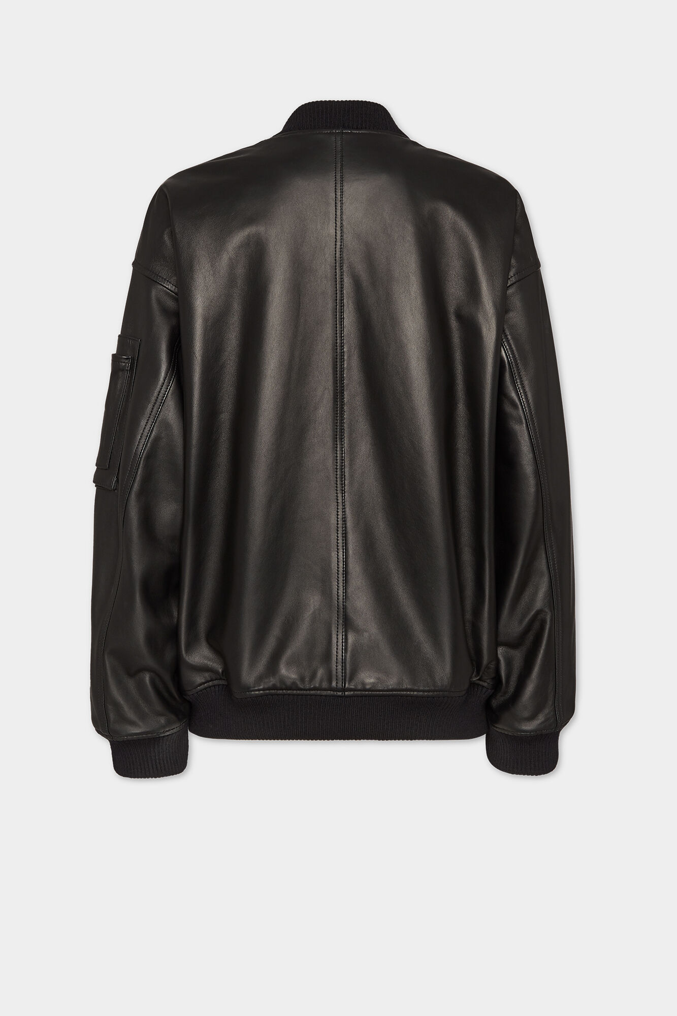 Leather Oversize Cyprus Bomber