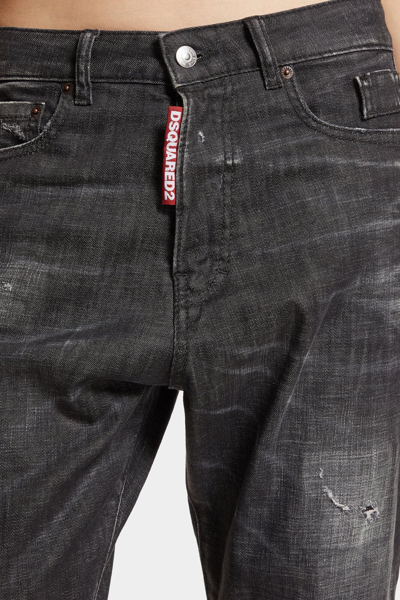Black Easy Wash Baby Carpenter Jeans