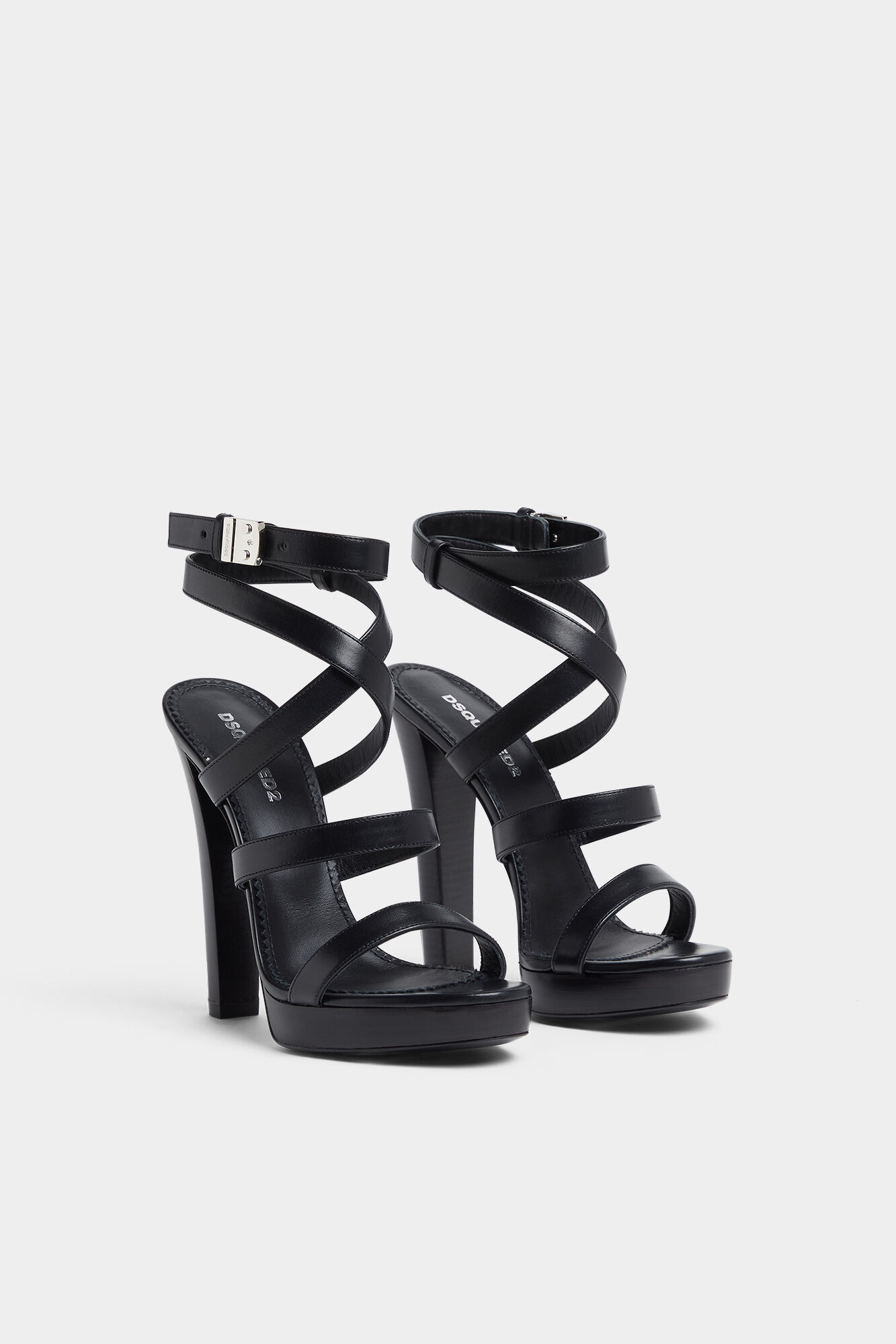 Lock Yourself Heeled Sandals