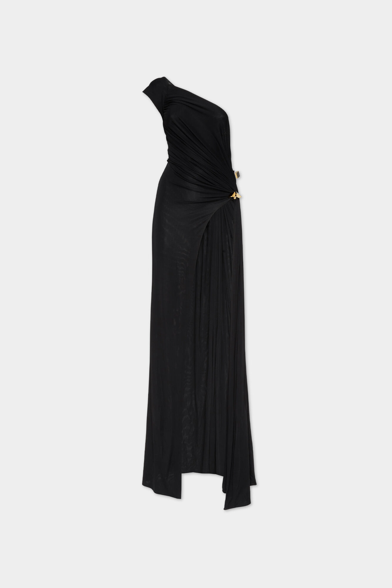 One Shoulder Jersey Dress