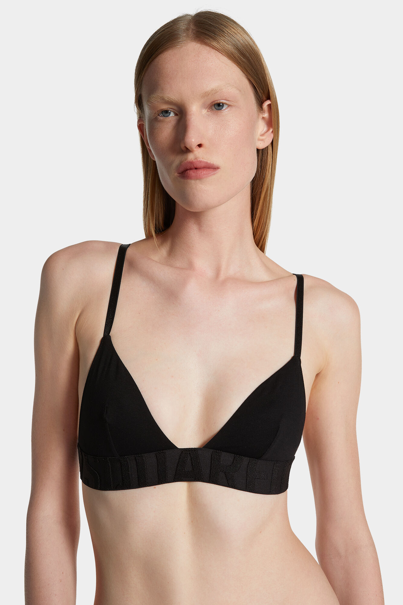Dsquared2 Tonal Logo Triangle Bra