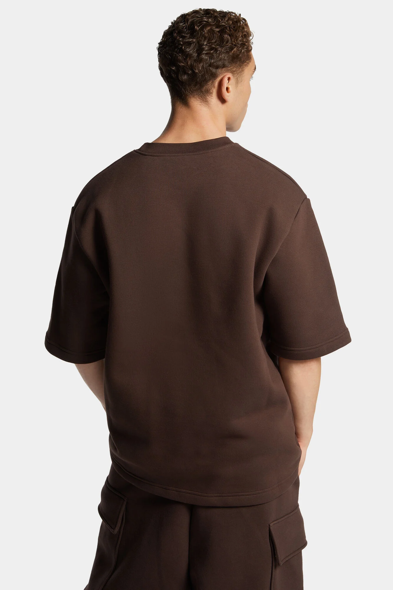 Icon New Generation Loose Fit Short-Sleeve Sweatshirt