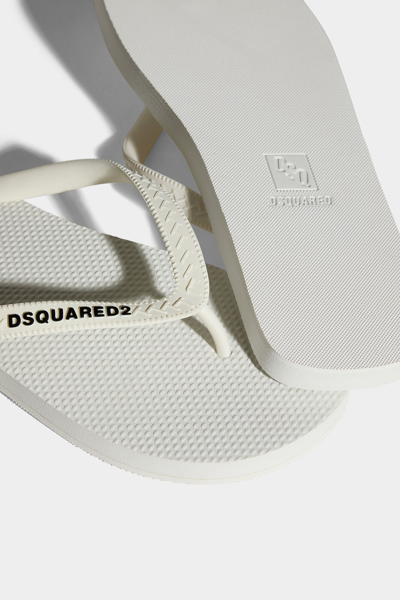 Dsquared2 Logo Flip Flops